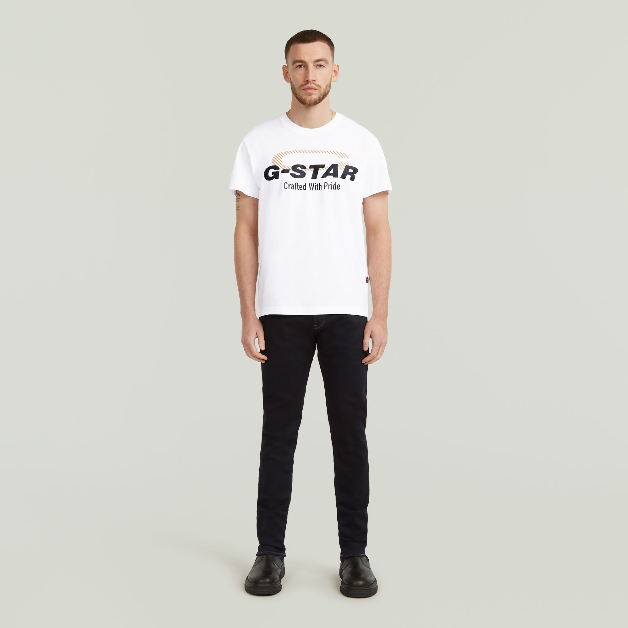 G-Star RAW 3301 Slim Jeans II Zwart Heren