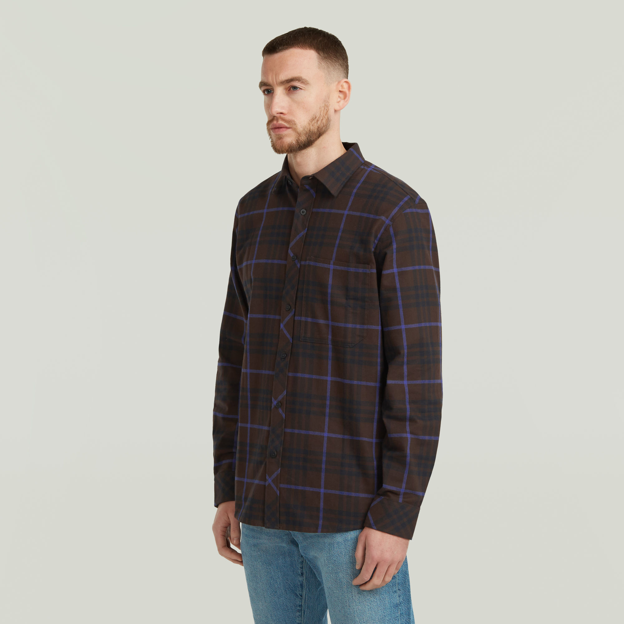 G-Star RAW One Pocket Regular Overhemd Meerkleurig Heren