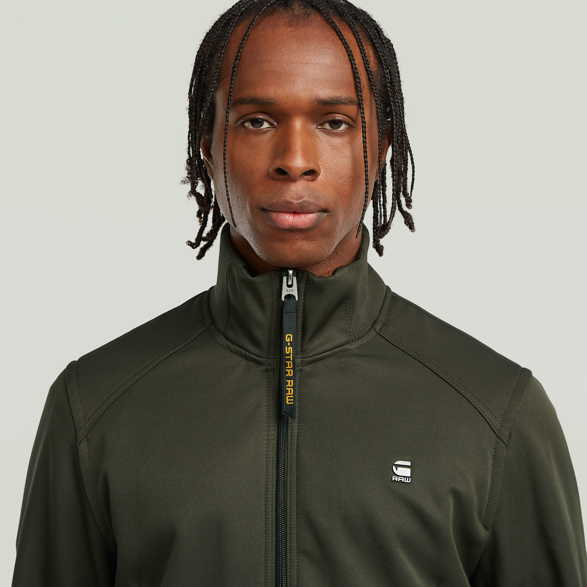 G-Star RAW Softshell Track Jacket Grijs Heren