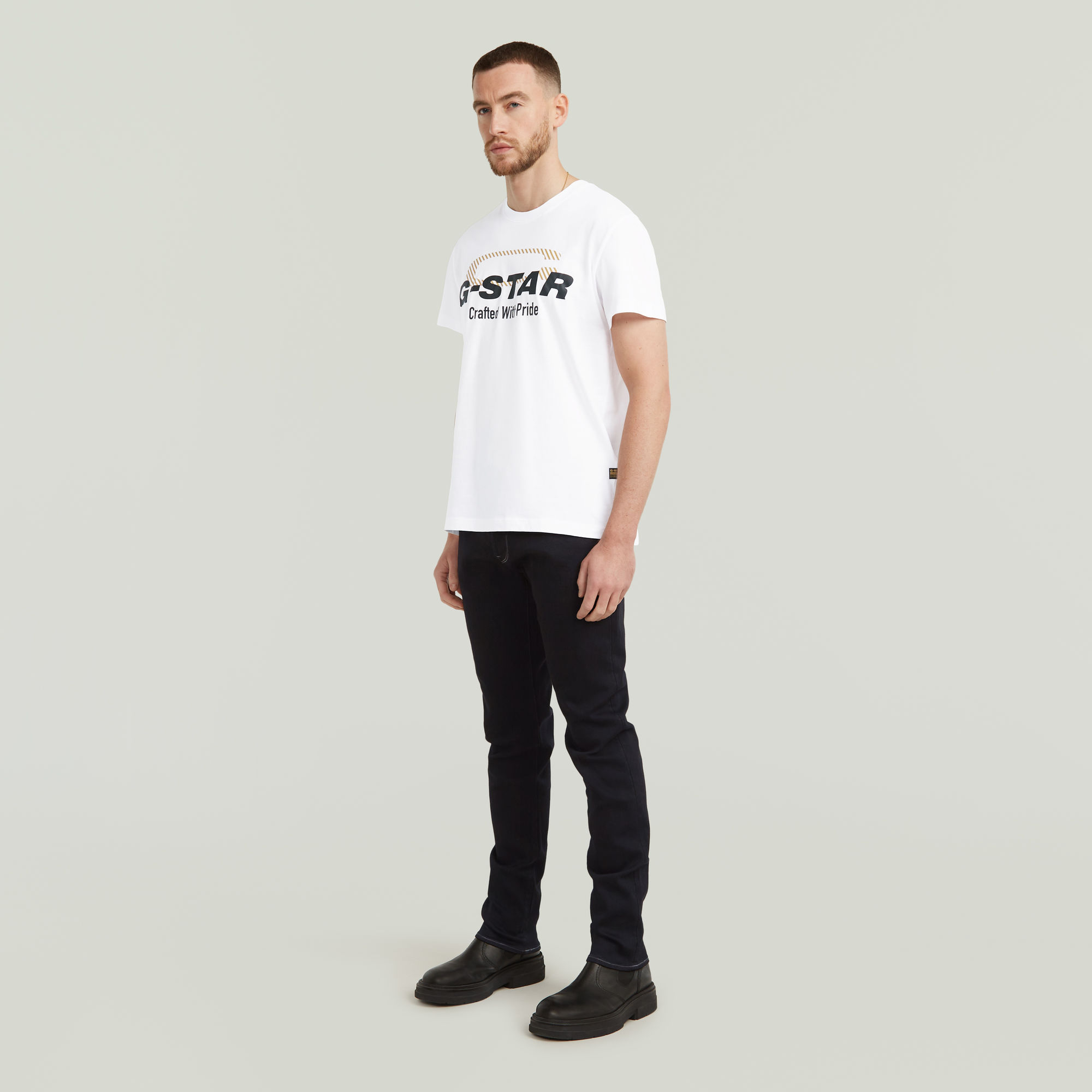 G-Star RAW 3301 Slim Jeans II Zwart Heren