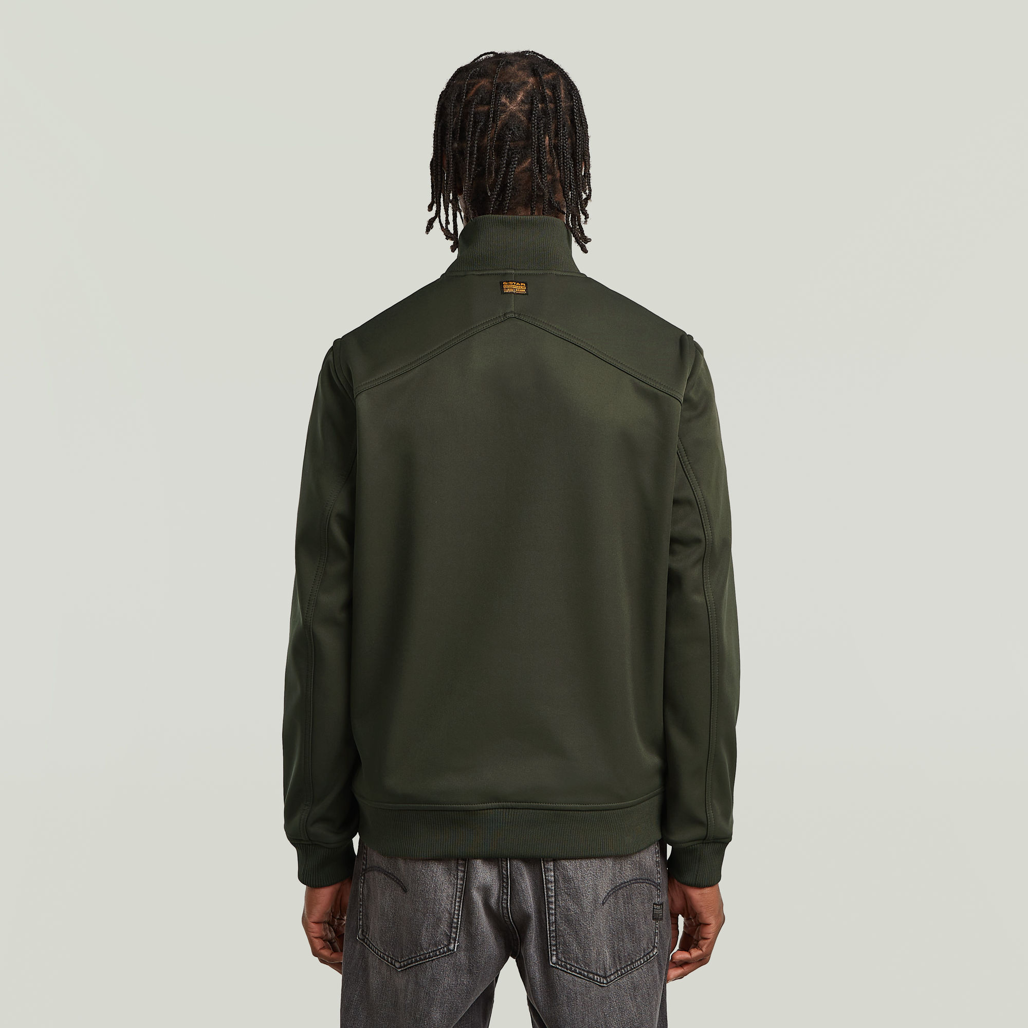 G-Star RAW Softshell Track Jacket Grijs Heren