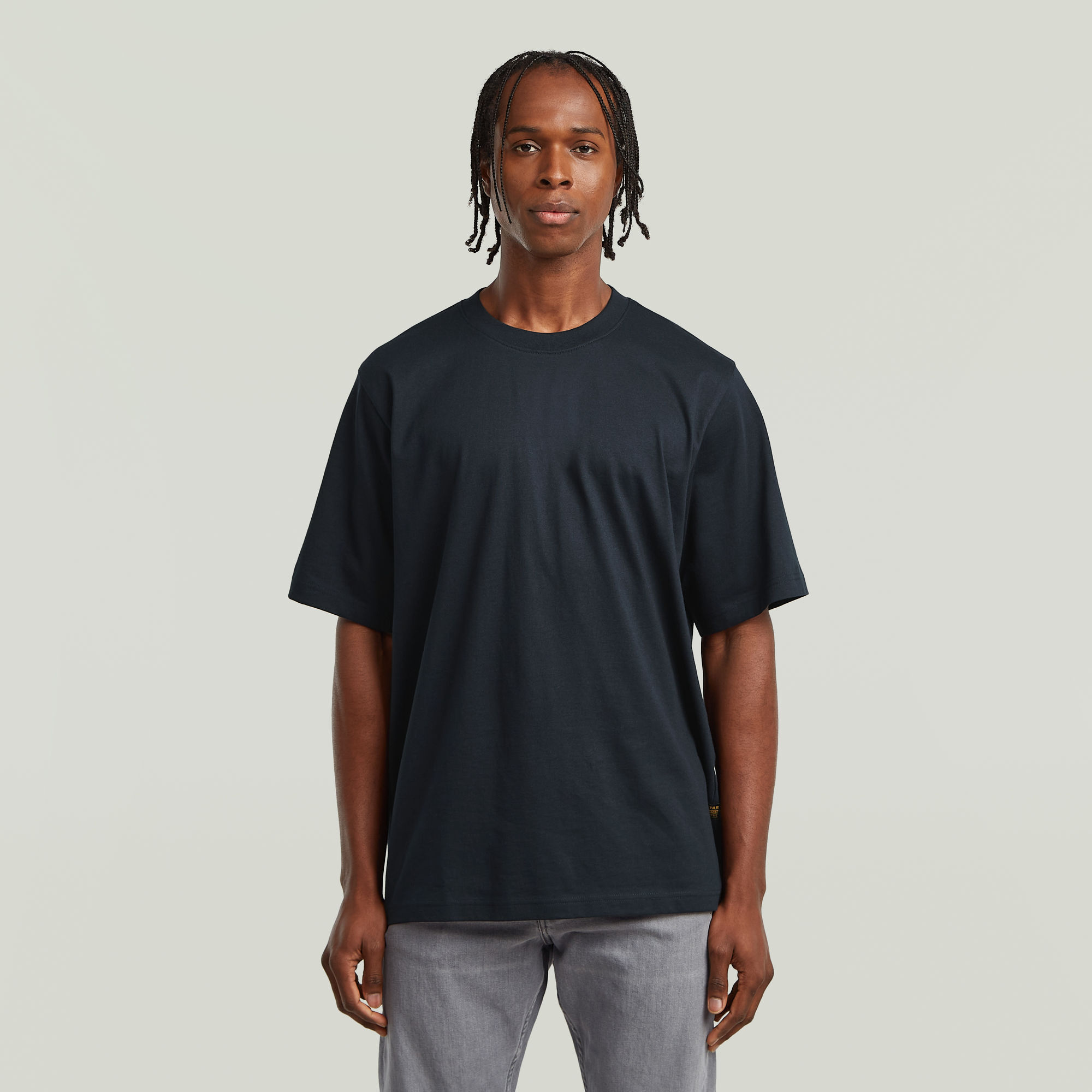 

Loose T-Shirt Boxy - Dark blue - Men