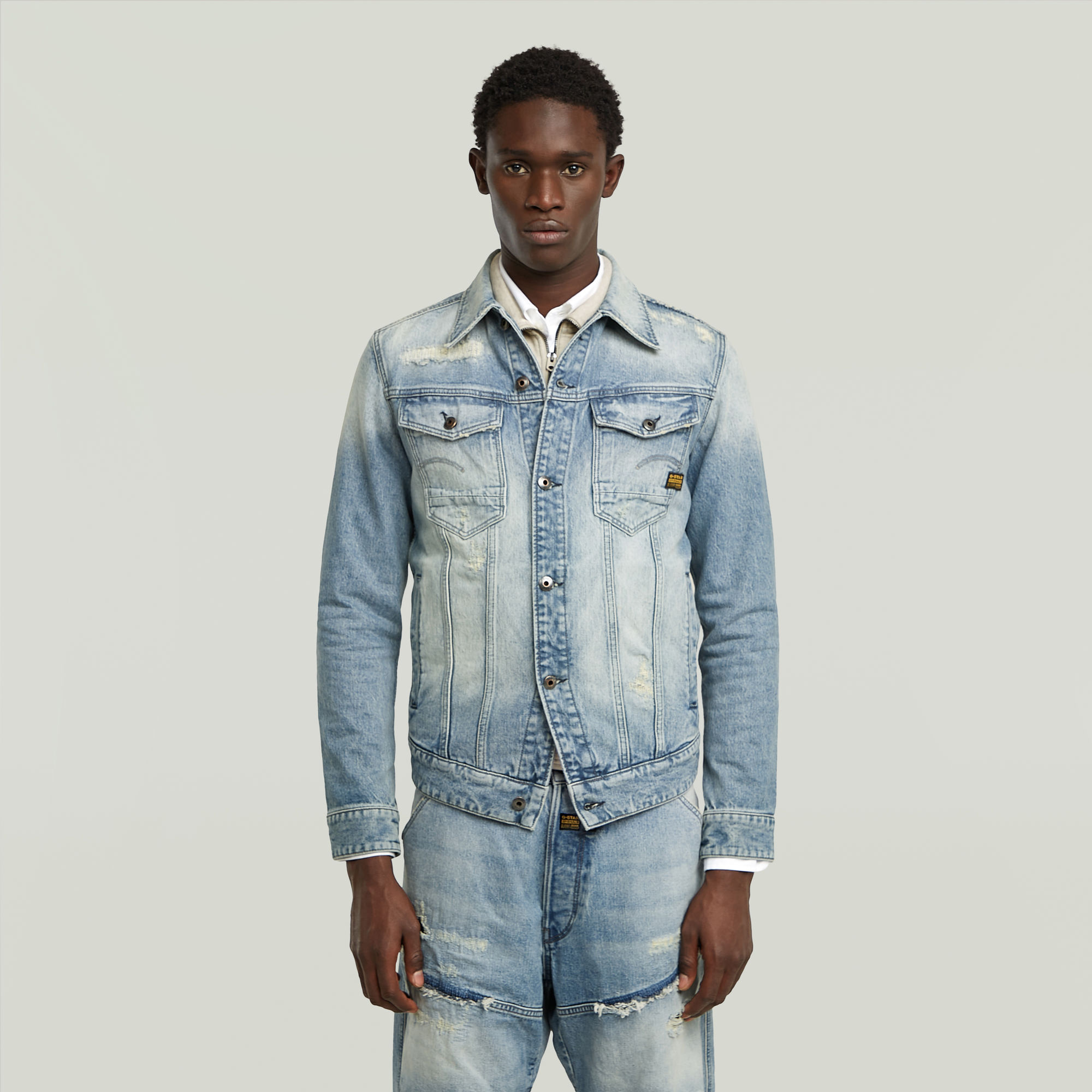 

Essential Arc 3D Unisex Jacket - Medium blue - Men