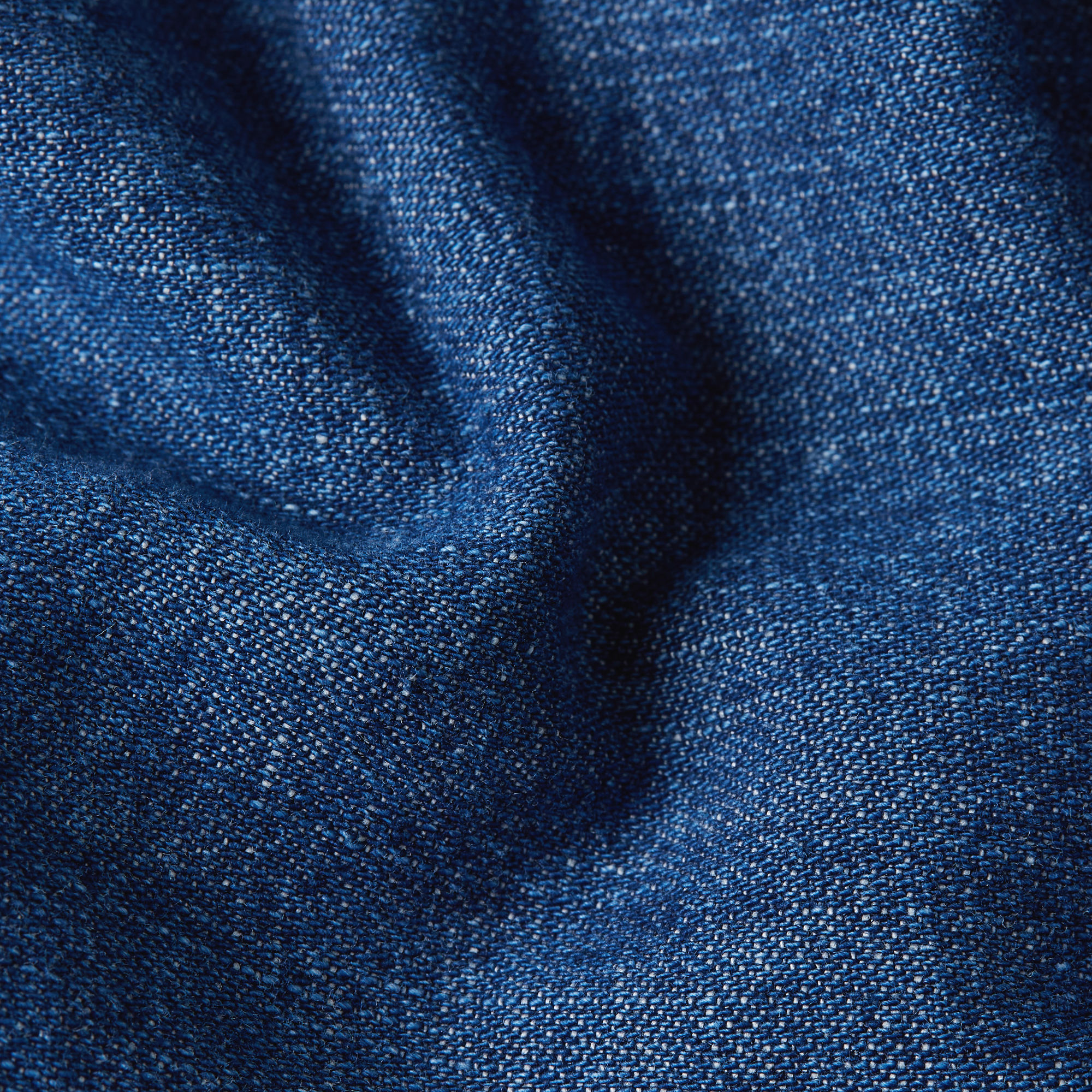 G-Star RAW Oversized Denim Blouse Evergreen Midden blauw Dames
