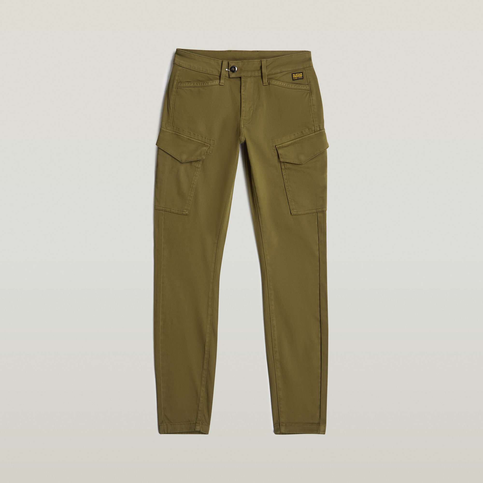 G-Star RAW Blossite G-Shape Army High Skinny Broek Groen Dames