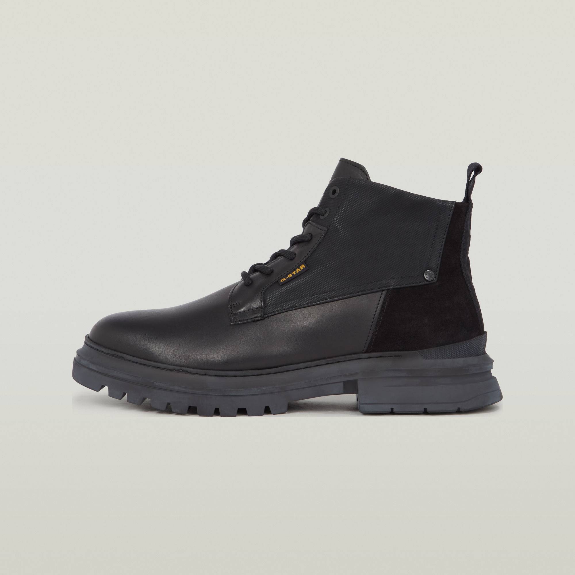 G-Star RAW Millery Mid Lederen Schoenen - Zwart - Heren