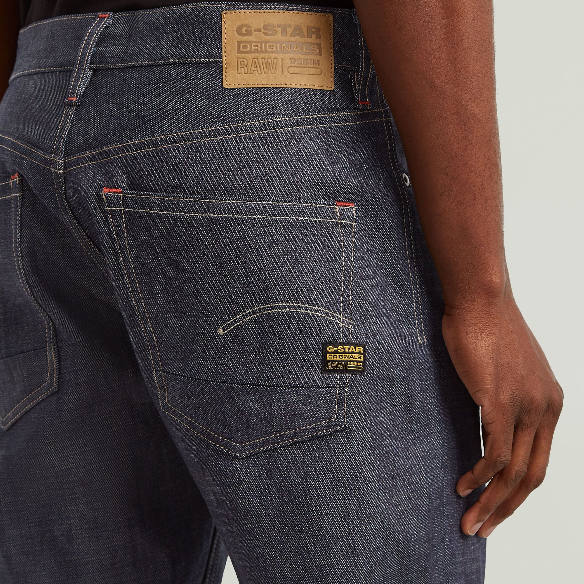 G-Star RAW Dakota Regular Straight Jeans Donkerblauw Heren
