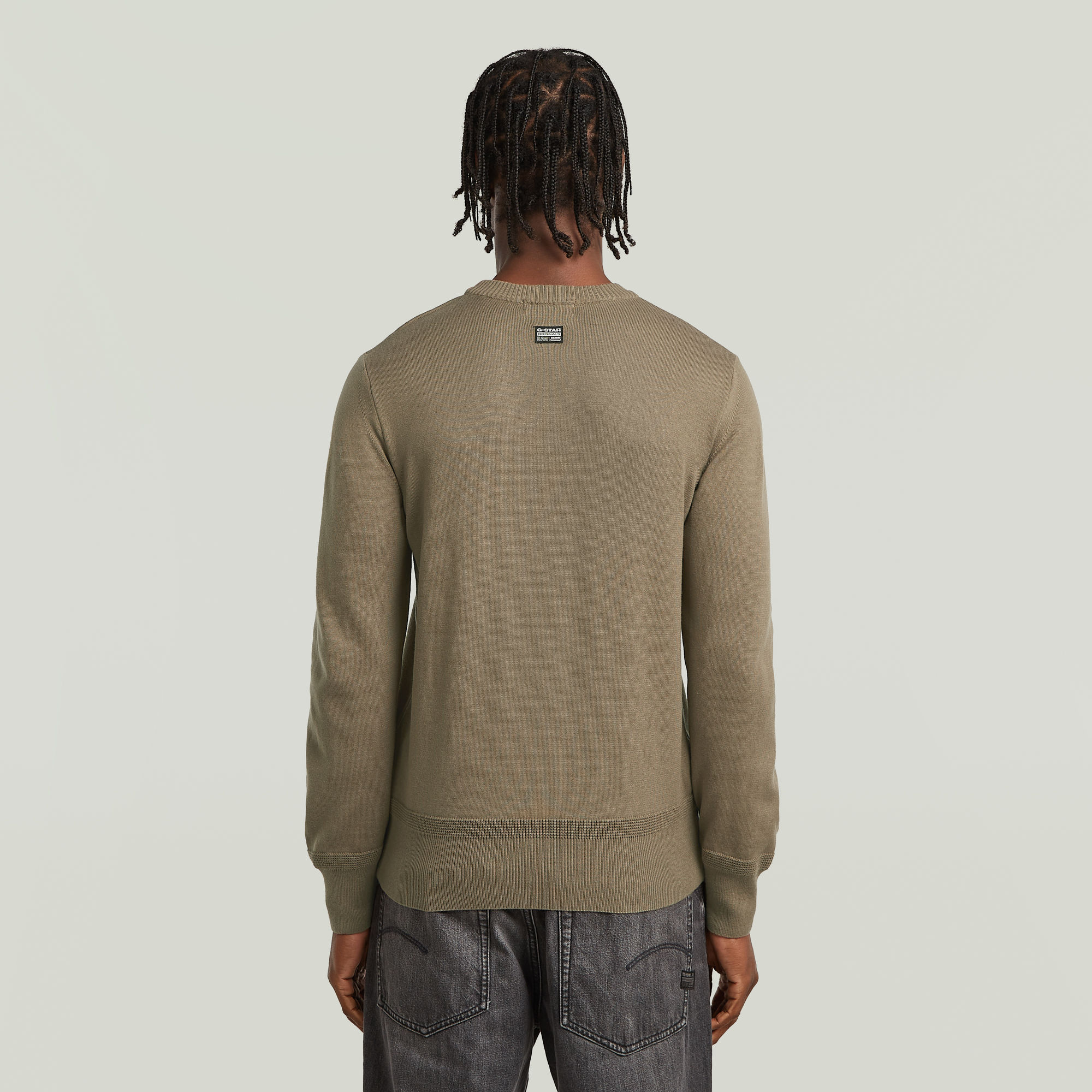 G-Star RAW Core Gebreide Trui Bruin Heren