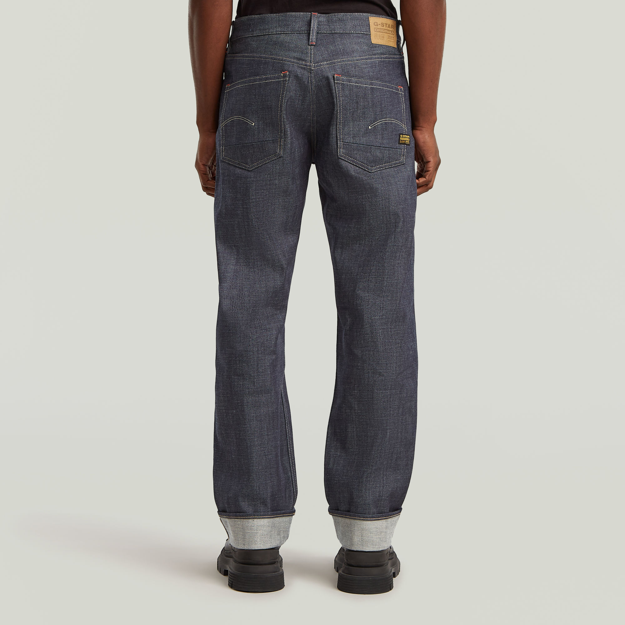 G-Star RAW Dakota Regular Straight Jeans Donkerblauw Heren