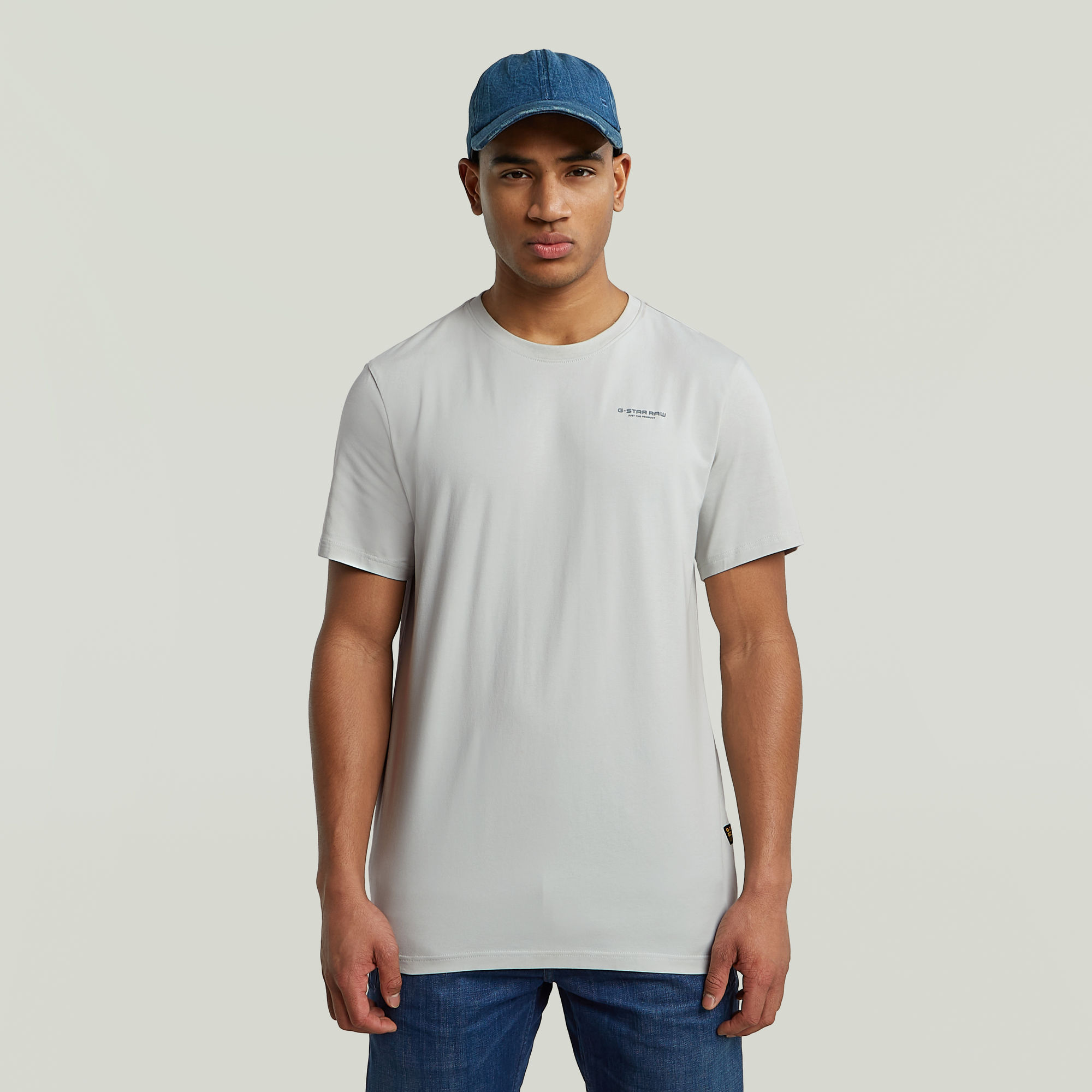 Slim Base T-Shirt - Grau - Herren