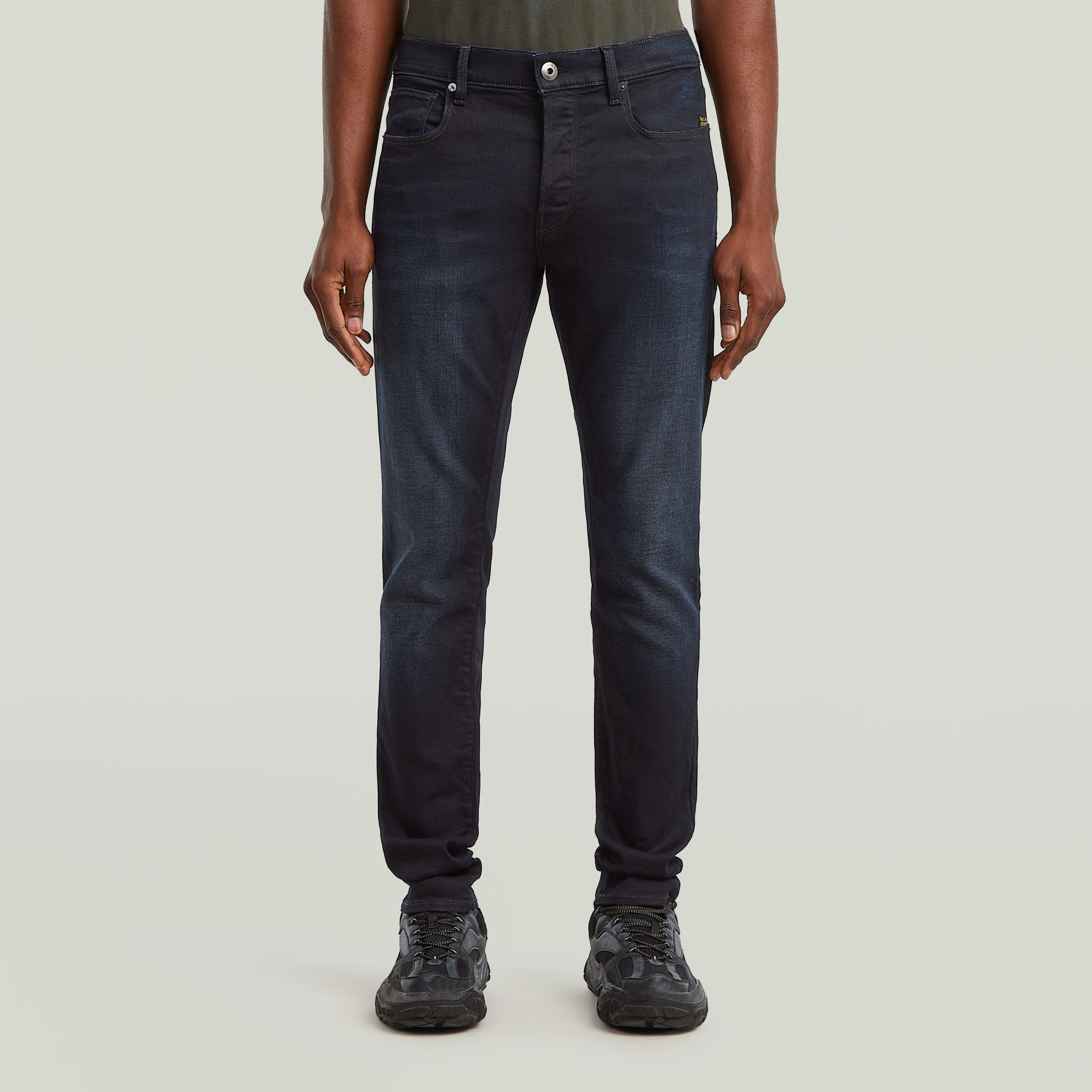 G-Star RAW 3301 Slim Jeans II Donkerblauw Heren