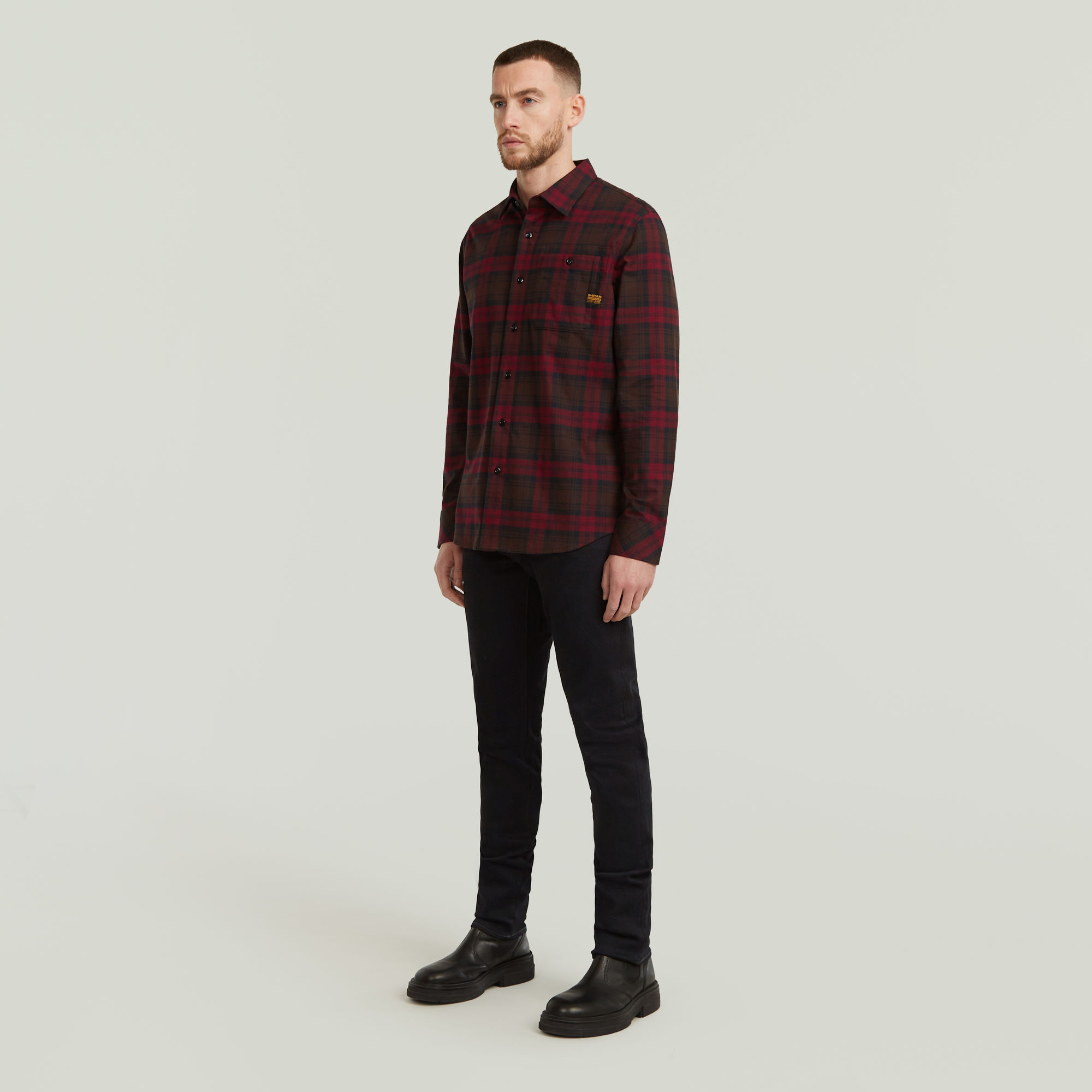 G-Star RAW Bristum 2.0 Slim Overhemd Meerkleurig Heren