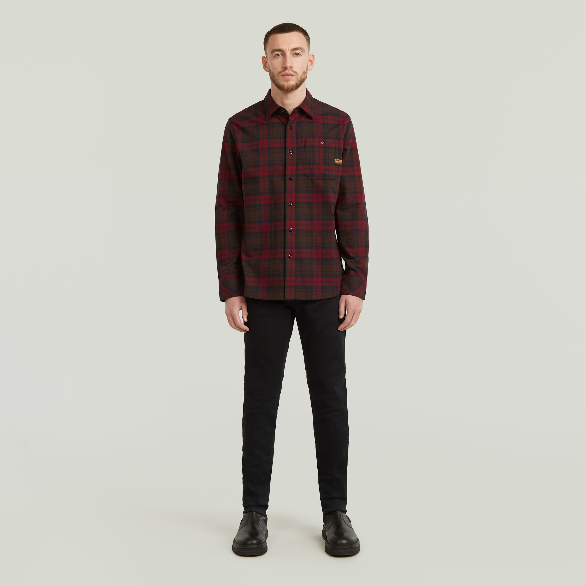 G-Star RAW Bristum 2.0 Slim Overhemd Meerkleurig Heren