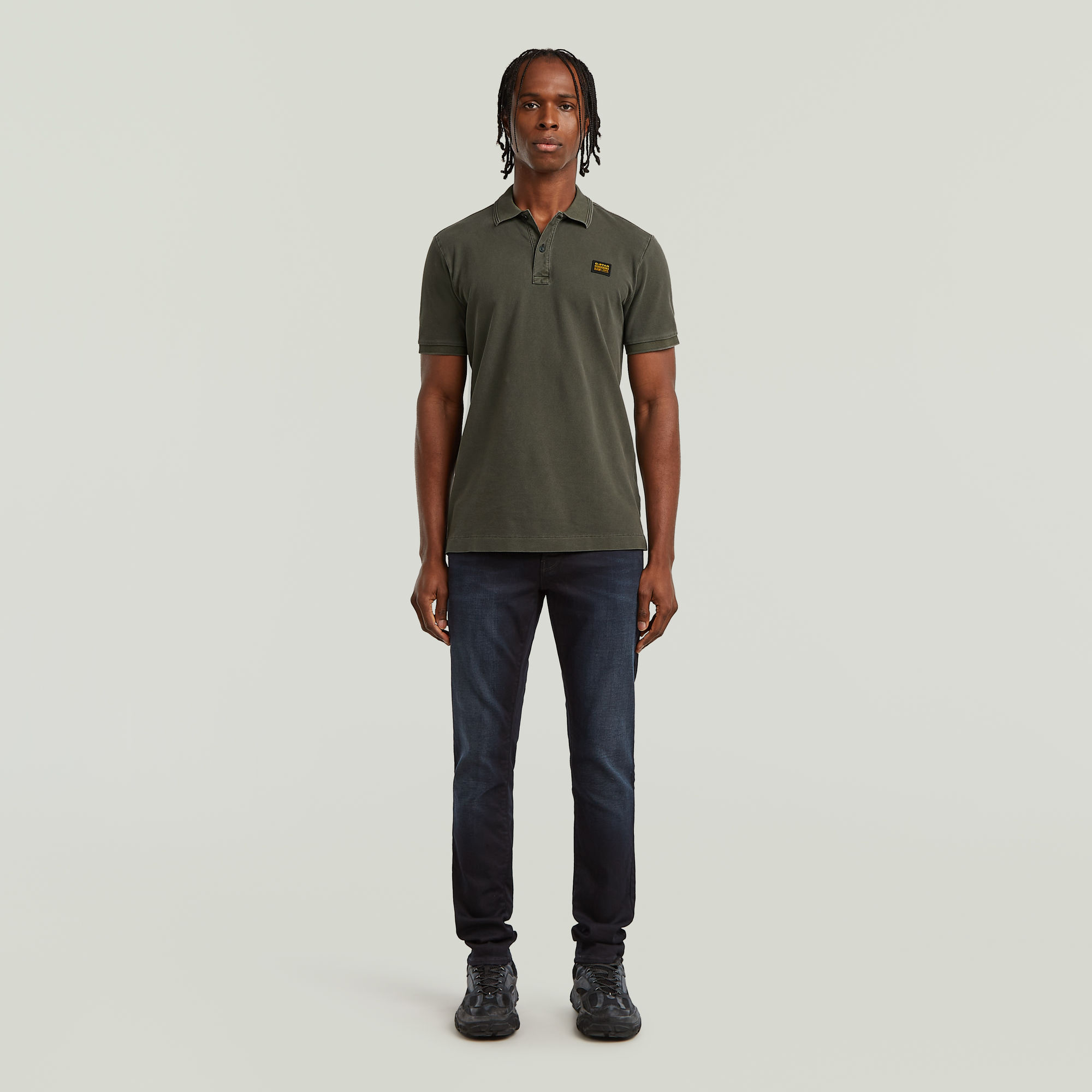 G-Star RAW 3301 Slim Jeans II Donkerblauw Heren