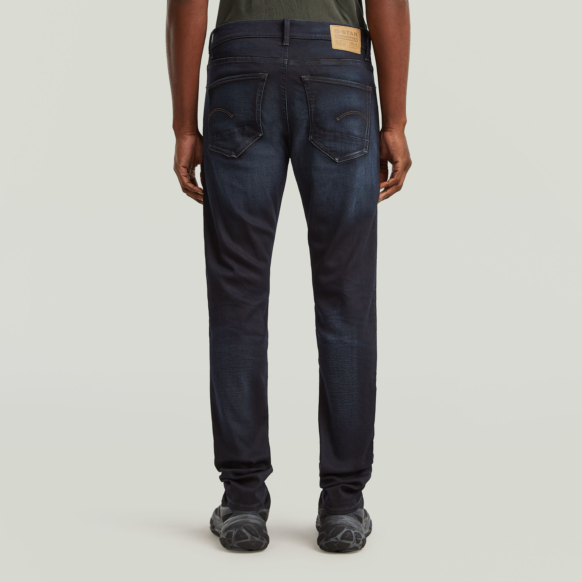 G-Star RAW 3301 Slim Jeans II Donkerblauw Heren