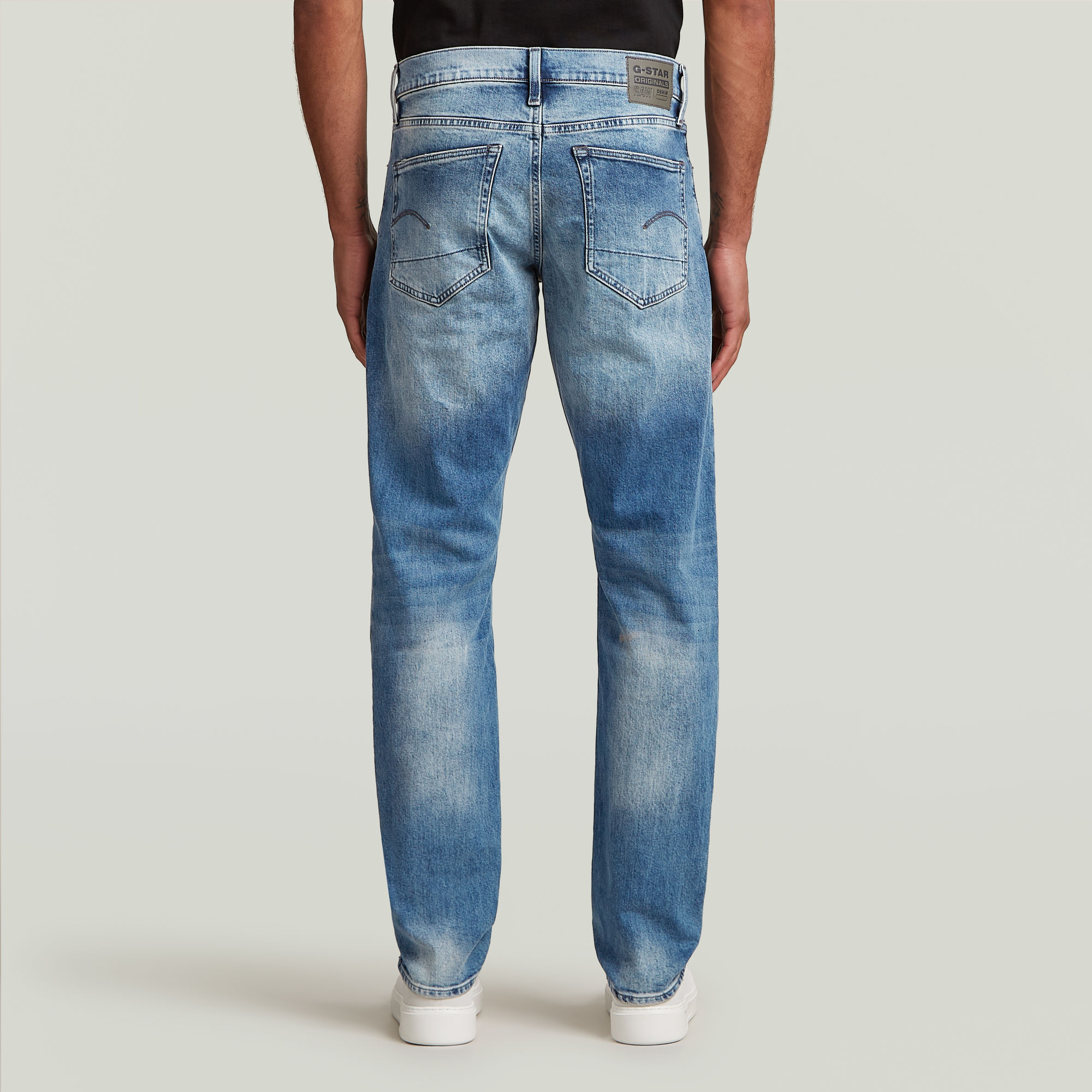 G-Star RAW 3301 Regular Tapered Jeans II Lichtblauw Heren