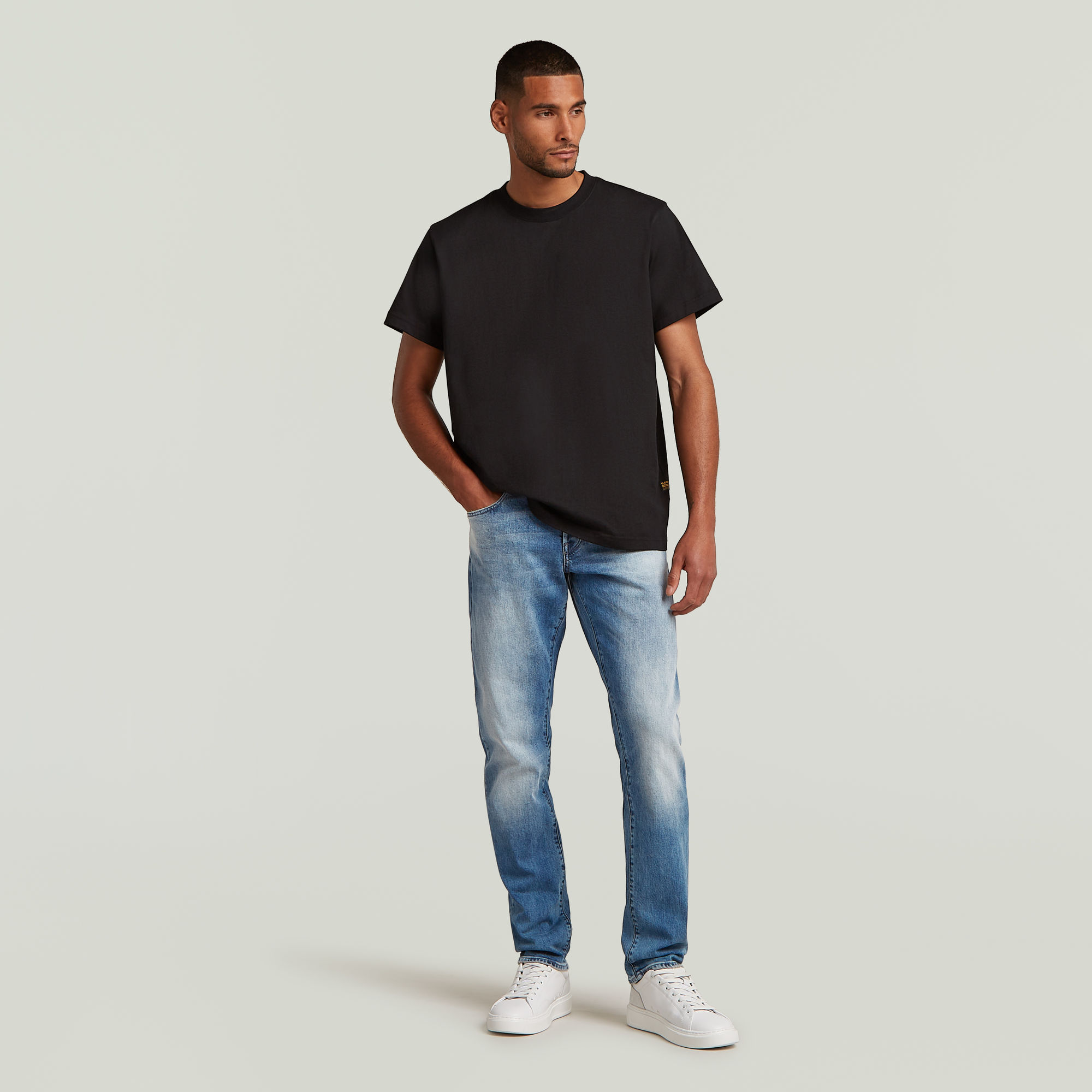 G-Star RAW 3301 Regular Tapered Jeans II Lichtblauw Heren