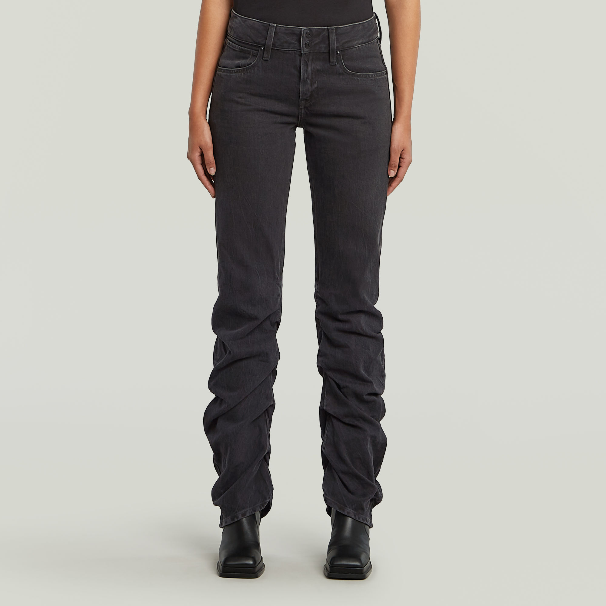 

G-Staq Low Bootcut Jeans - Black - Women