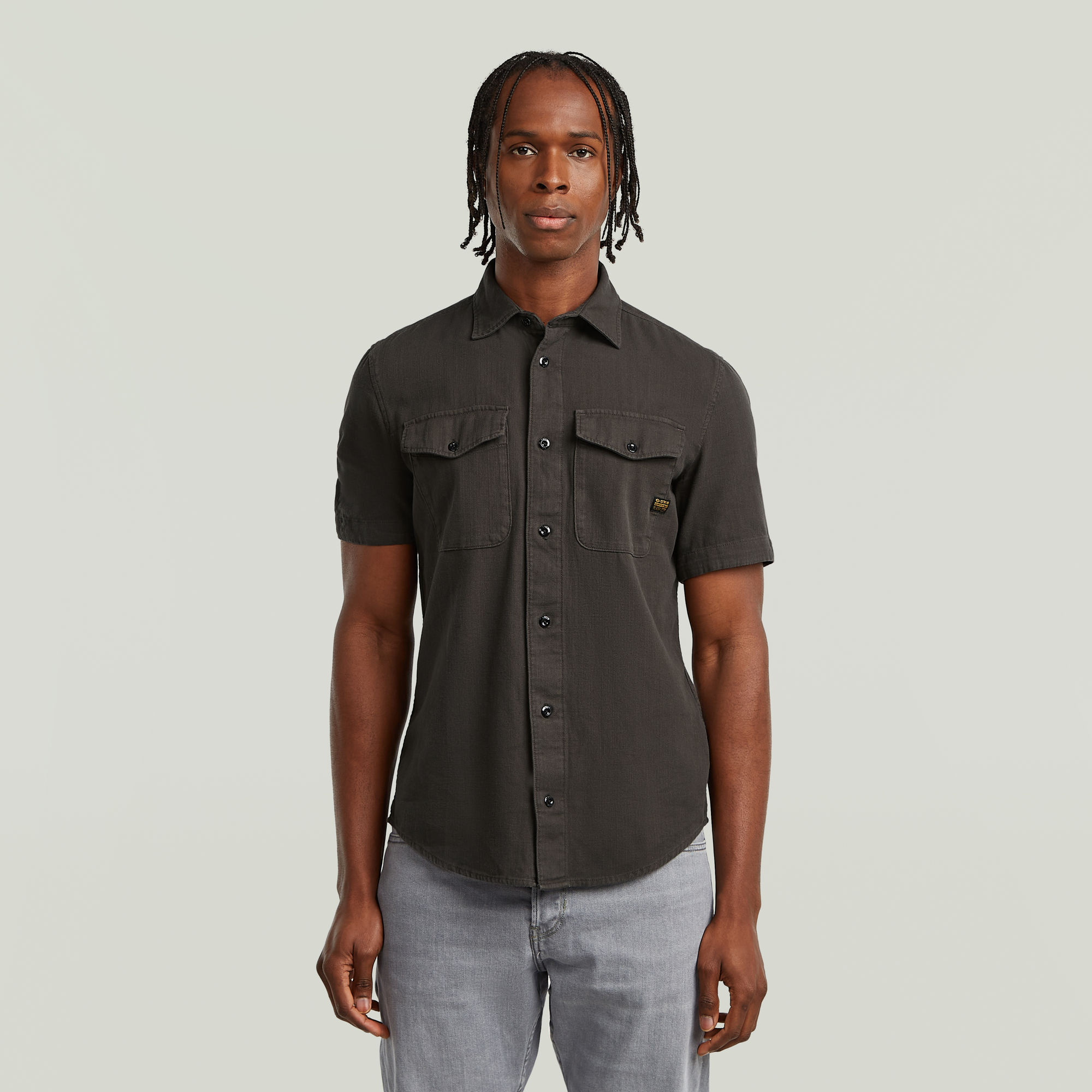 

Marine Slim Shirt - Grey - Men