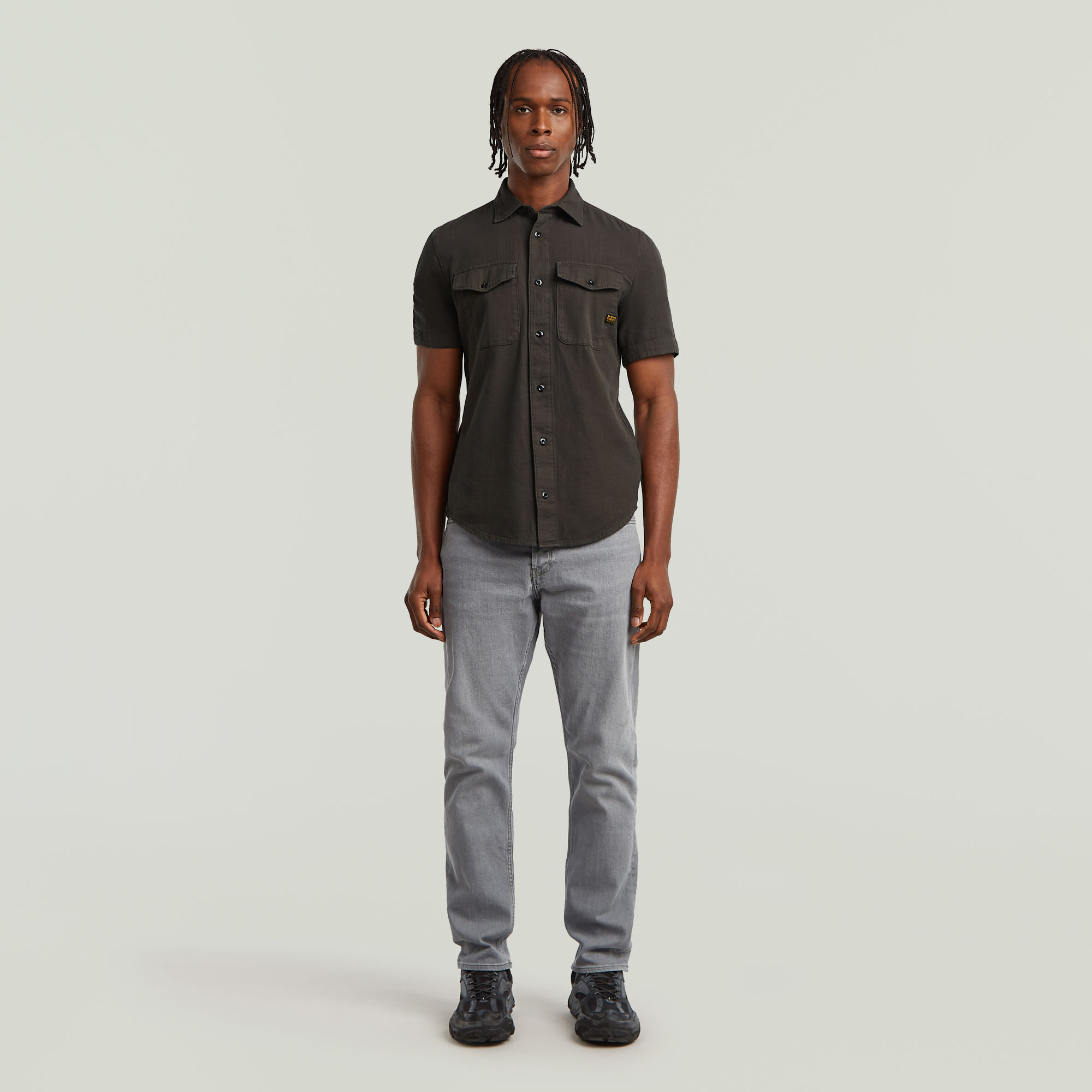 G-Star RAW Marine Slim Shirt Grijs Heren