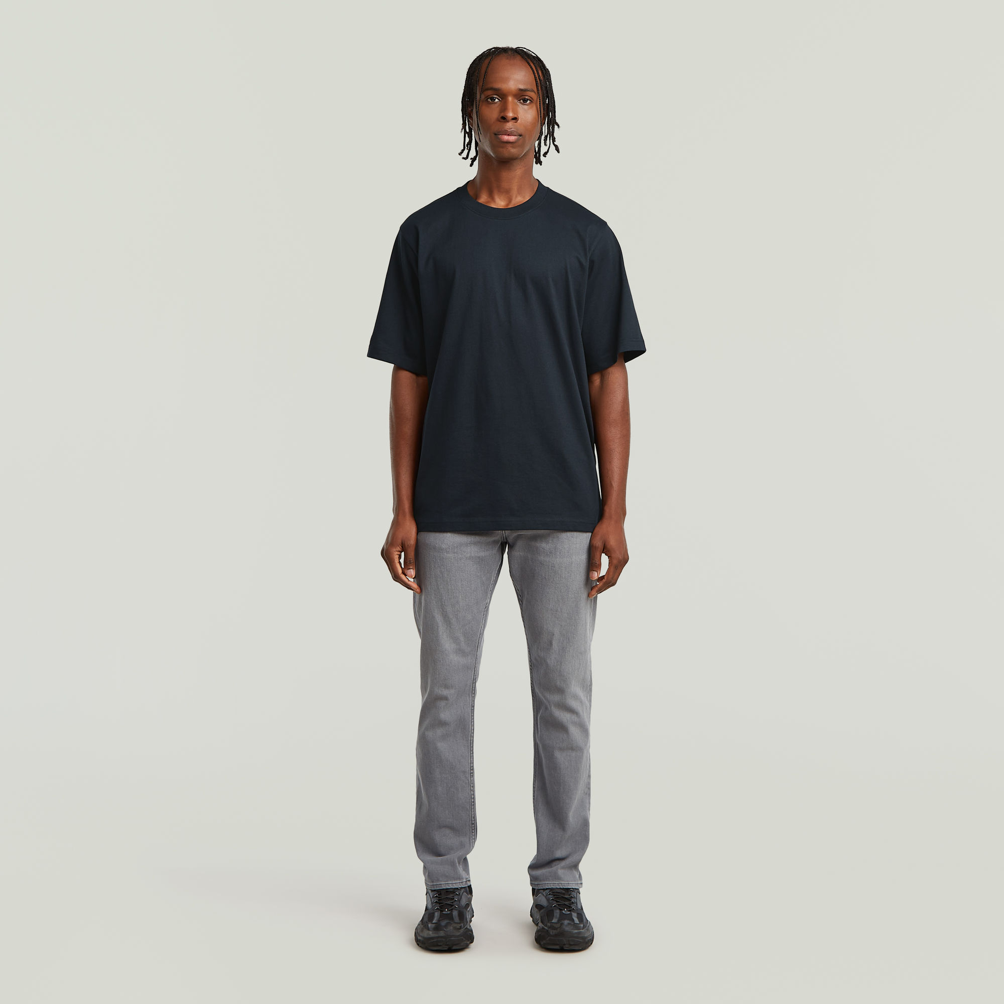 G-Star RAW Loose T-Shirt Boxy Donkerblauw Heren