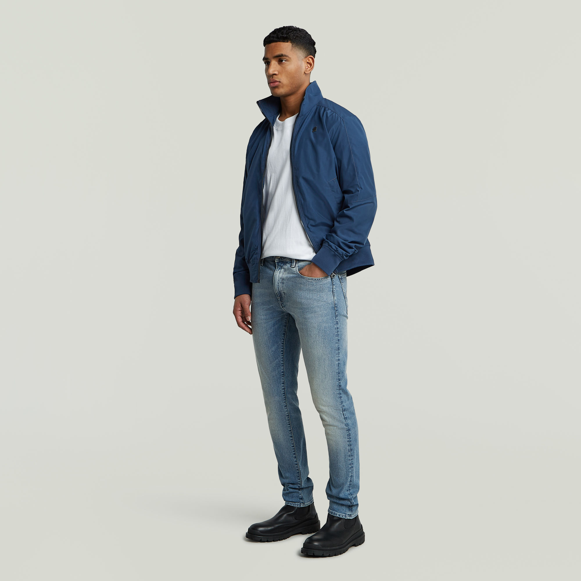 G-Star RAW 3301 Slim Jeans Midden blauw Heren
