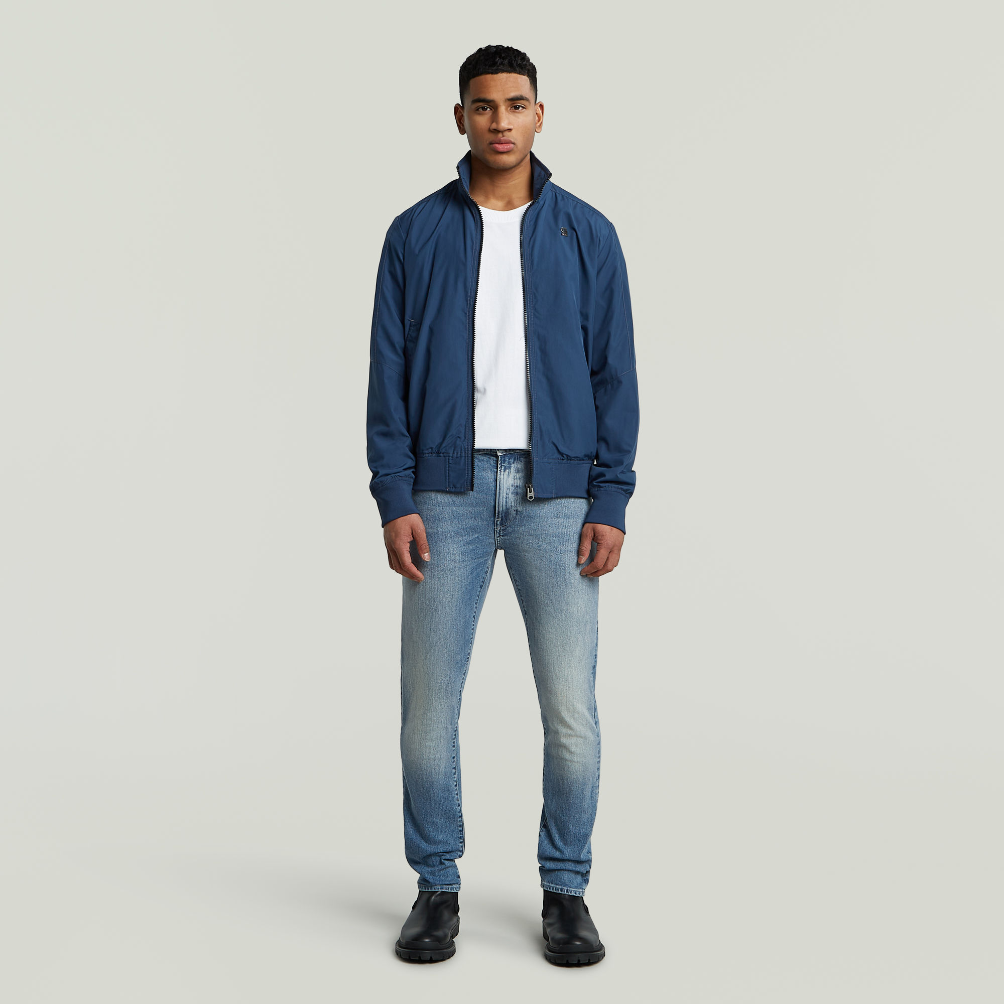 G-Star RAW 3301 Slim Jeans Midden blauw Heren