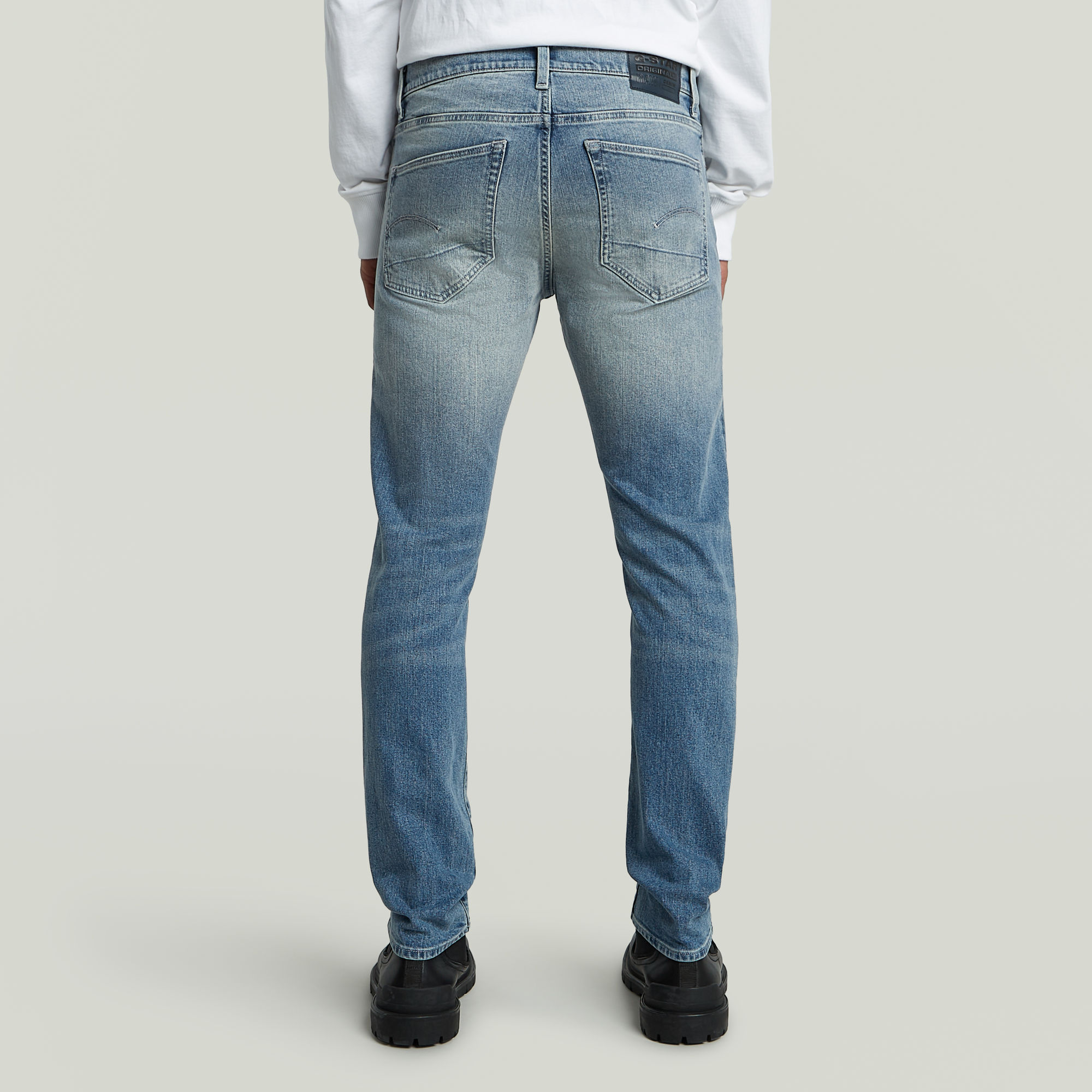 G-Star RAW 3301 Slim Jeans Midden blauw Heren