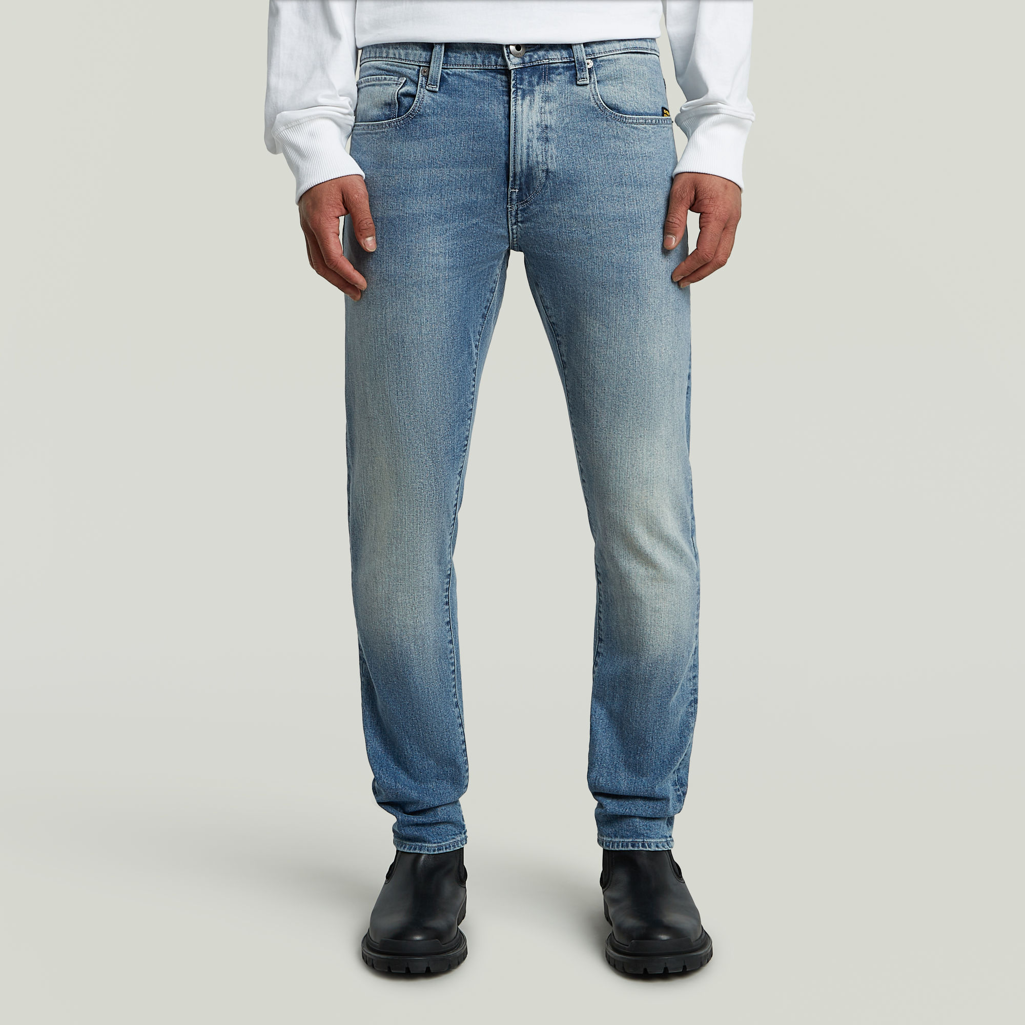 G-Star RAW 3301 Slim Jeans Midden blauw Heren