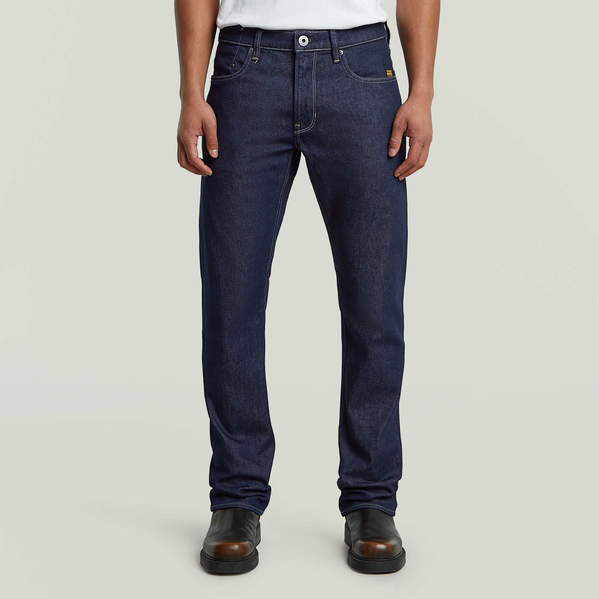 

Mosa Straight Jeans - Dunkelblau - Herren