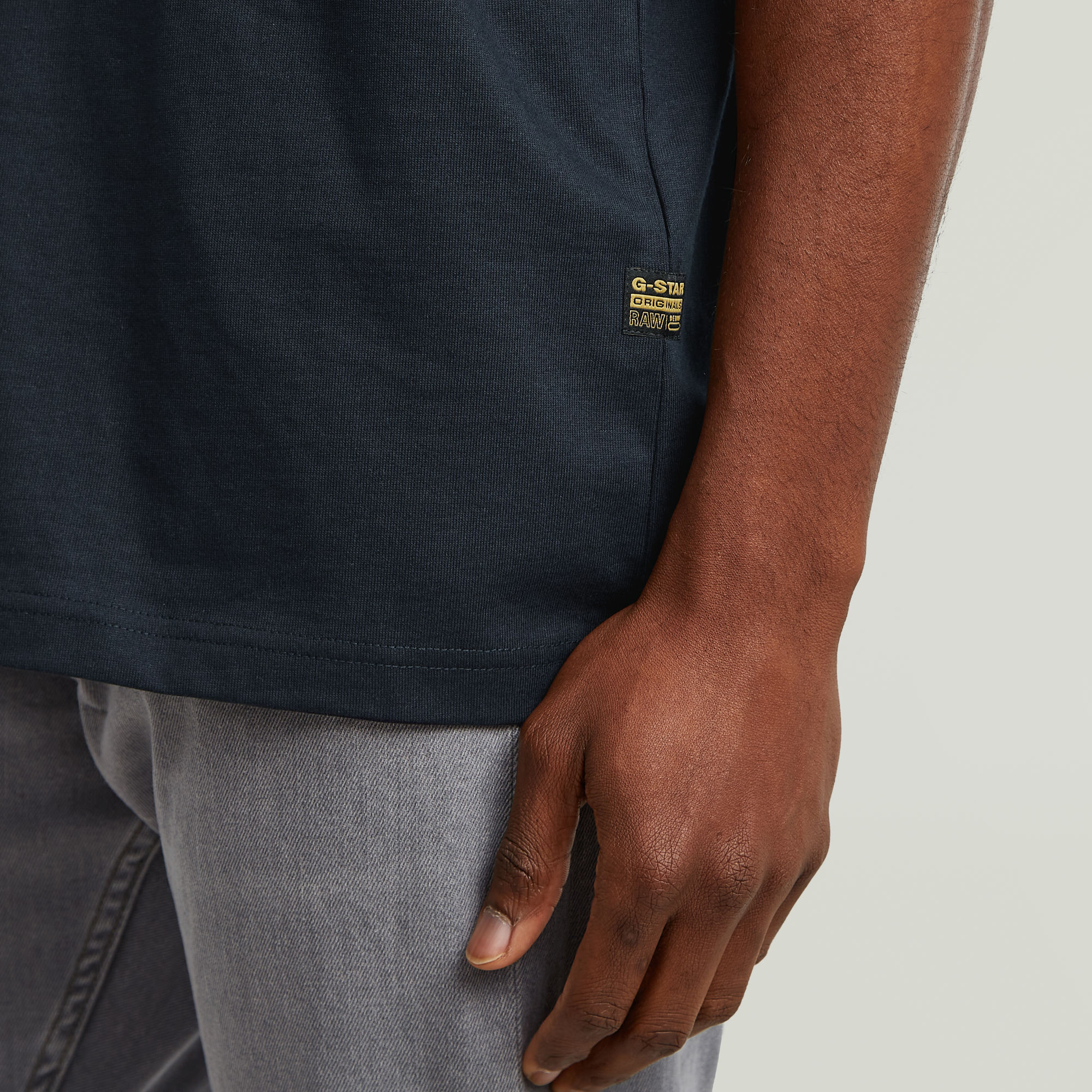 G-Star RAW Loose T-Shirt Boxy Donkerblauw Heren