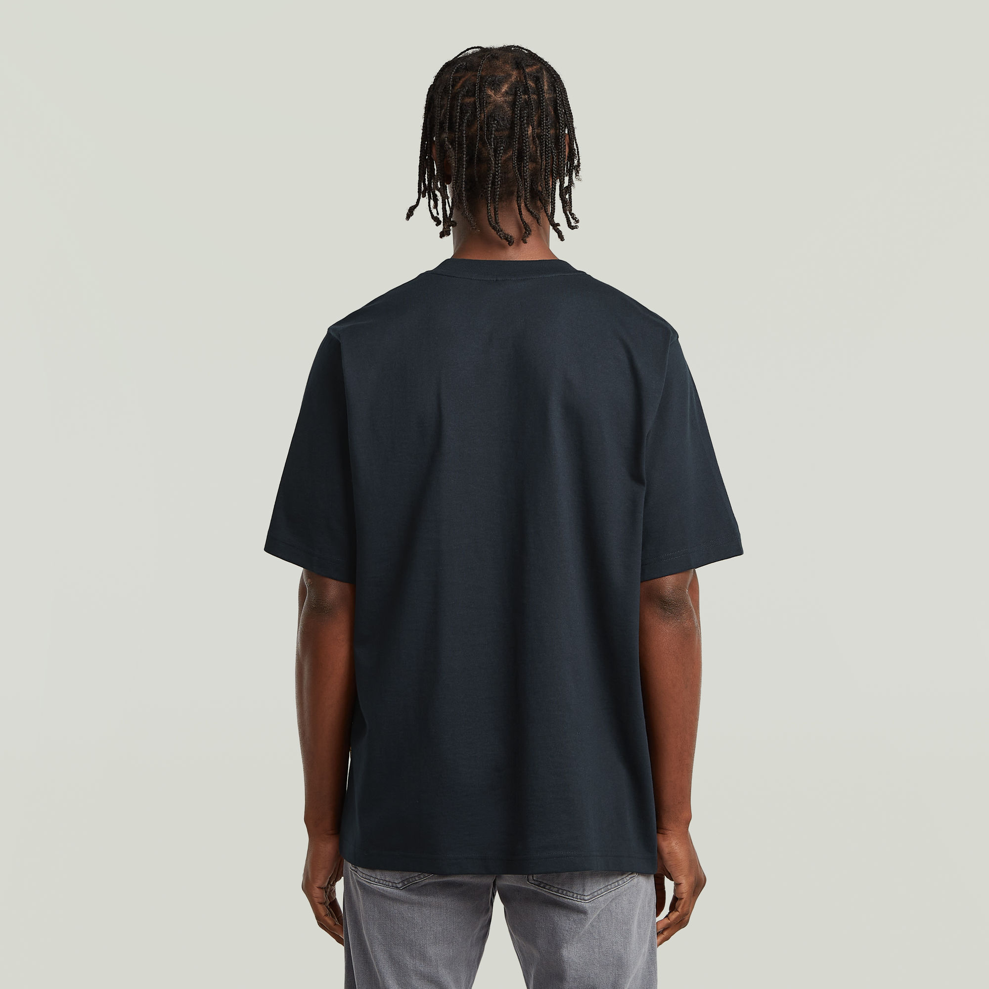 G-Star RAW Loose T-Shirt Boxy Donkerblauw Heren