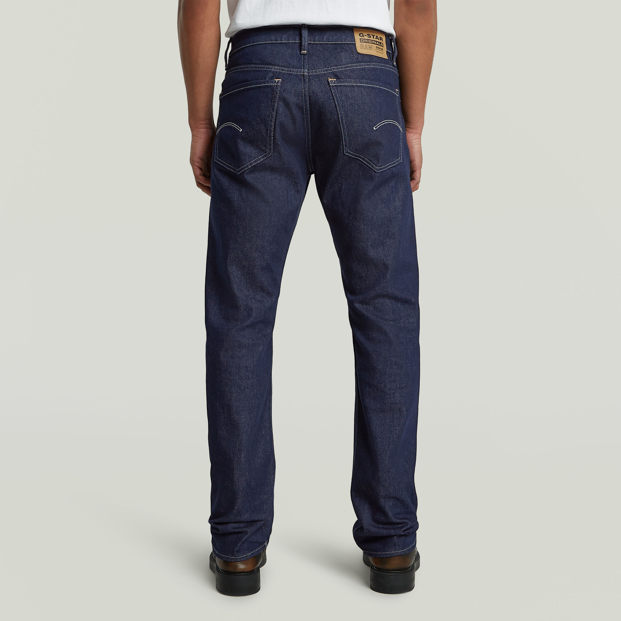 G-Star RAW Mosa Straight Neo Raw Jeans Donkerblauw Heren