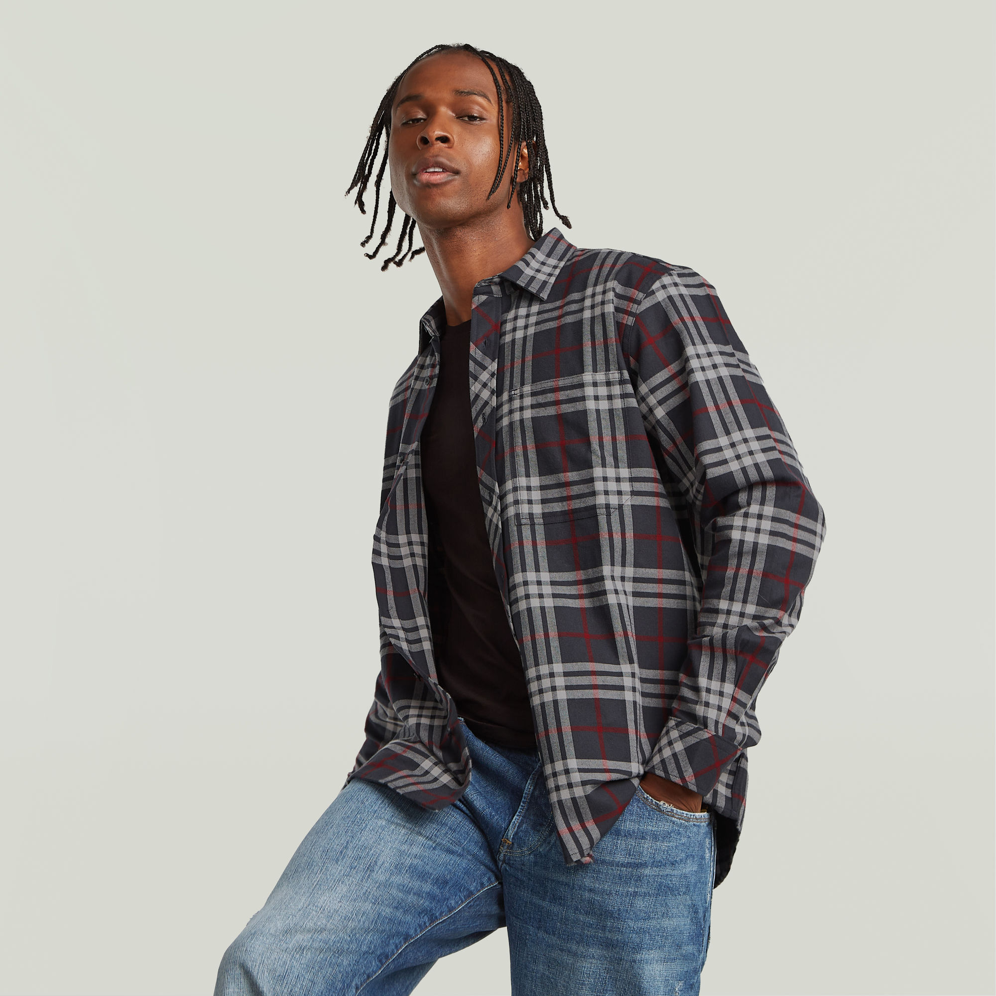 G-Star RAW One Pocket Regular Overhemd Meerkleurig Heren