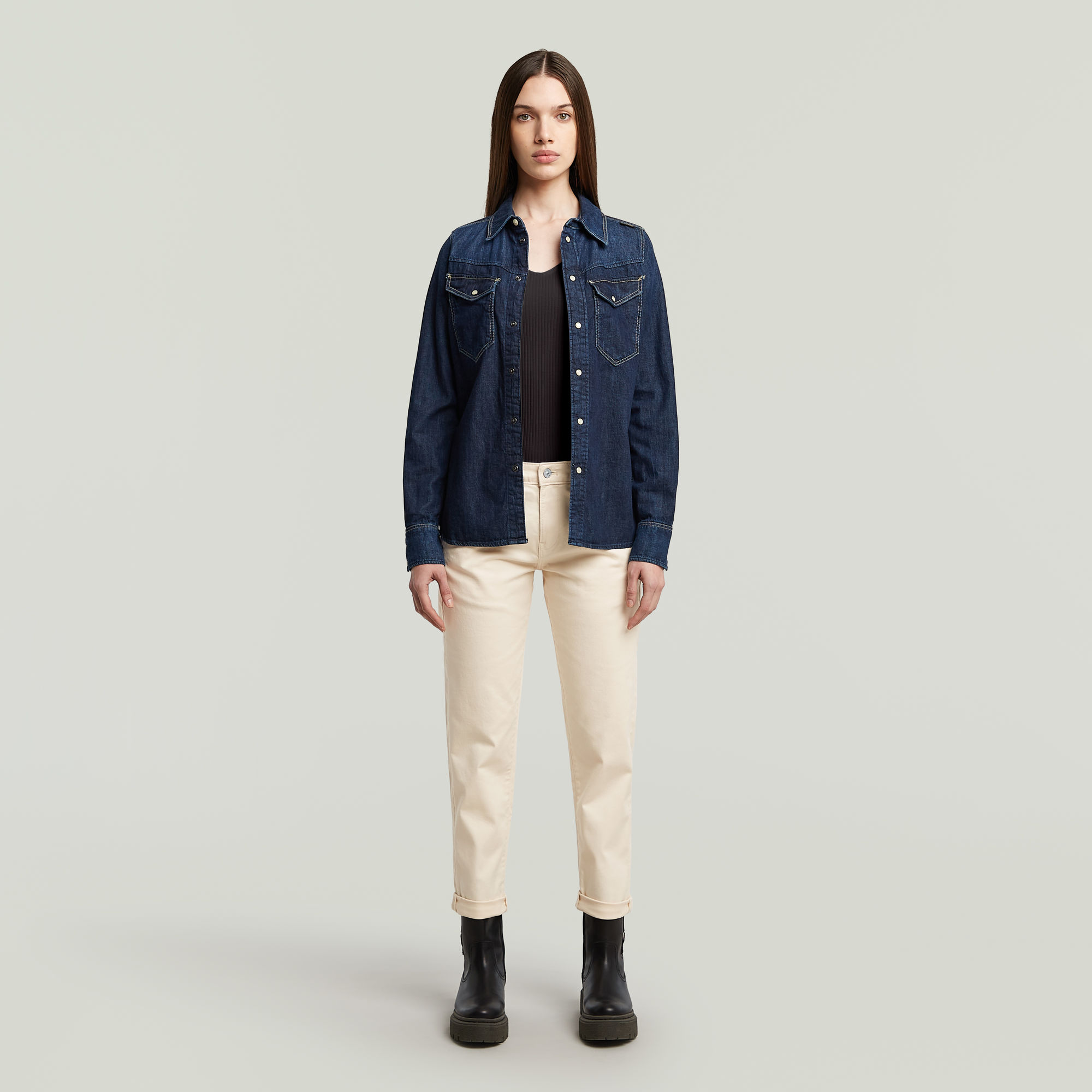 G-Star RAW Kate Boyfriend Broek Roze Dames