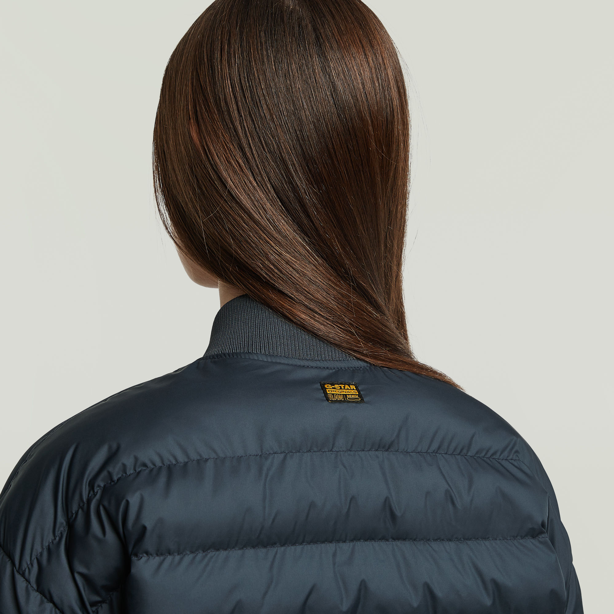 G-Star RAW Lichtgewicht Jack Quilted Donkerblauw Dames