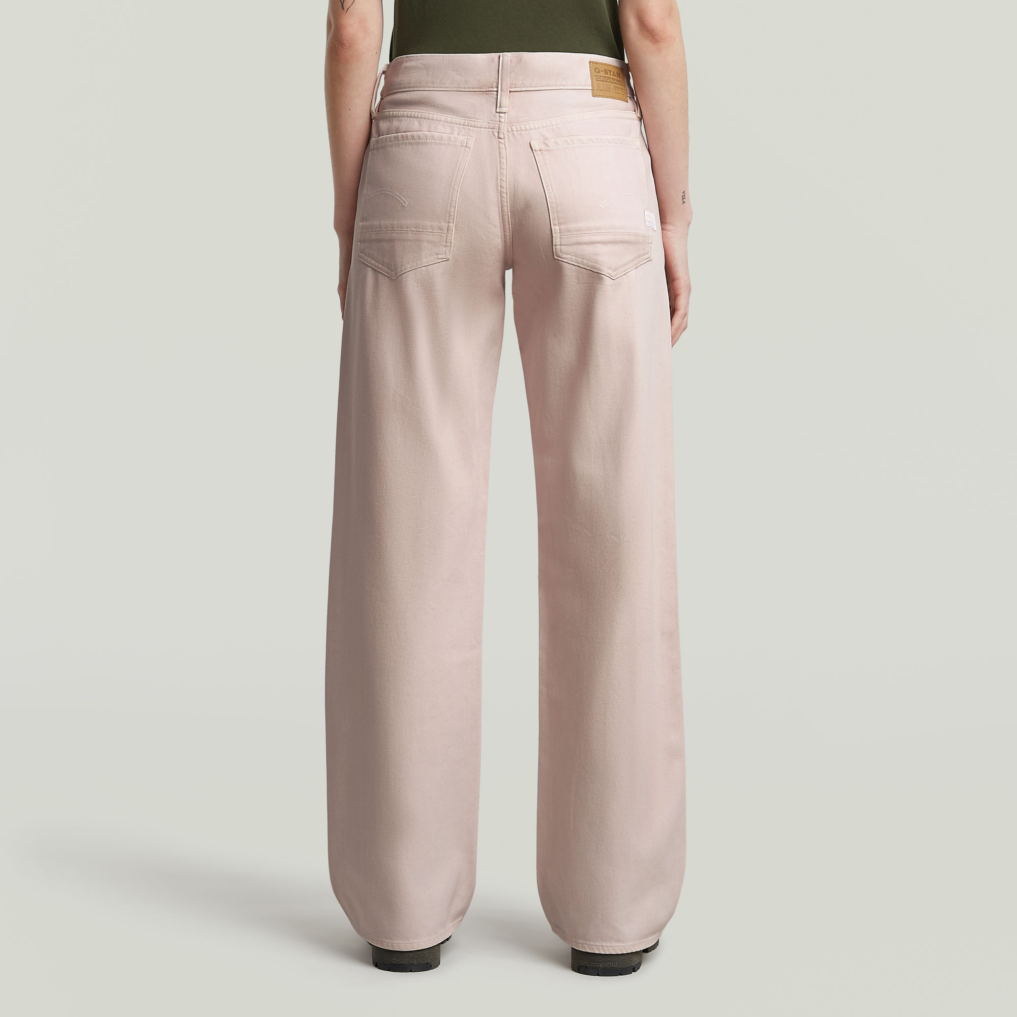 G-Star RAW Judee Loose Jeans Roze Dames