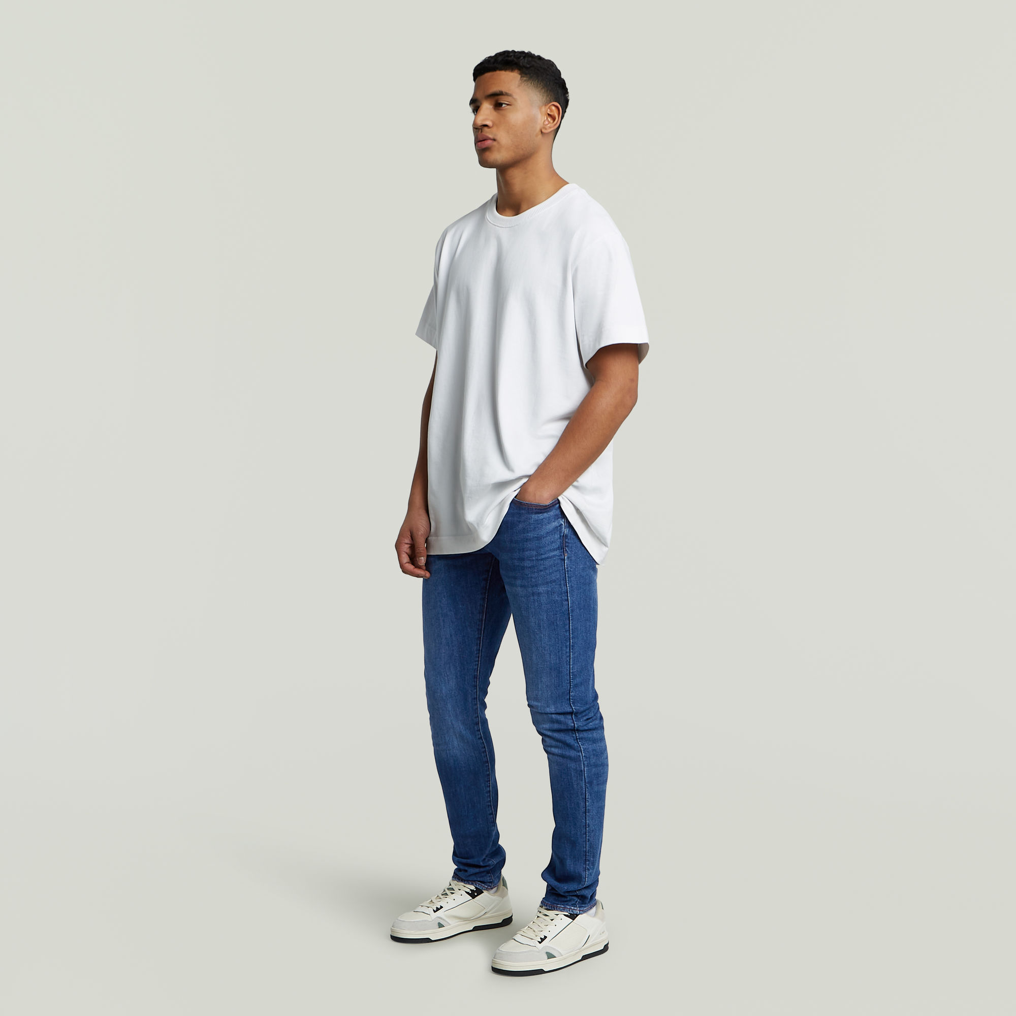 G-Star RAW 3301 Slim Z Jeans Midden blauw Heren