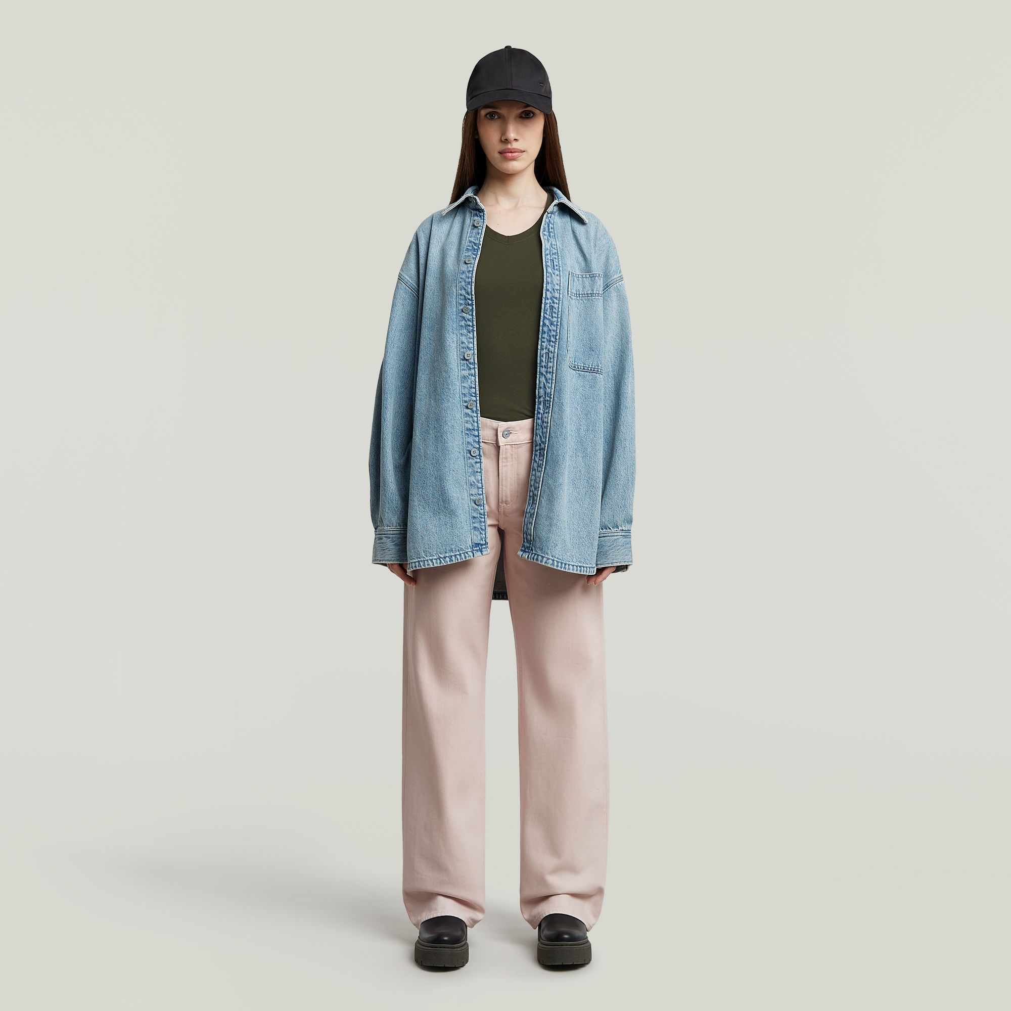 G-Star RAW Judee Loose Jeans Roze Dames