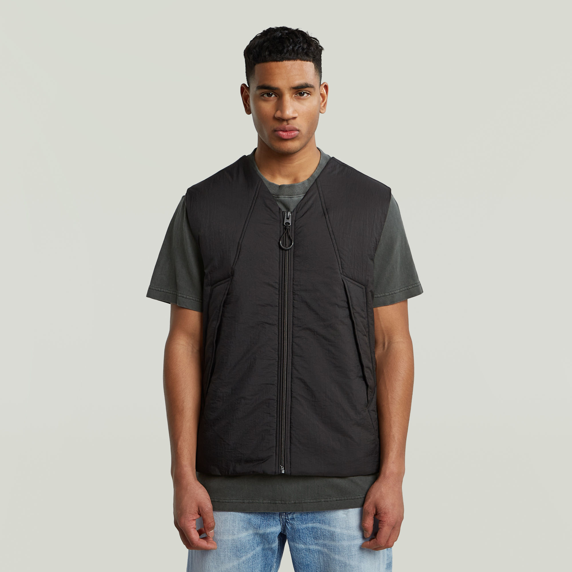 G-Star RAW Lightweight Cloud Vest Zwart Heren