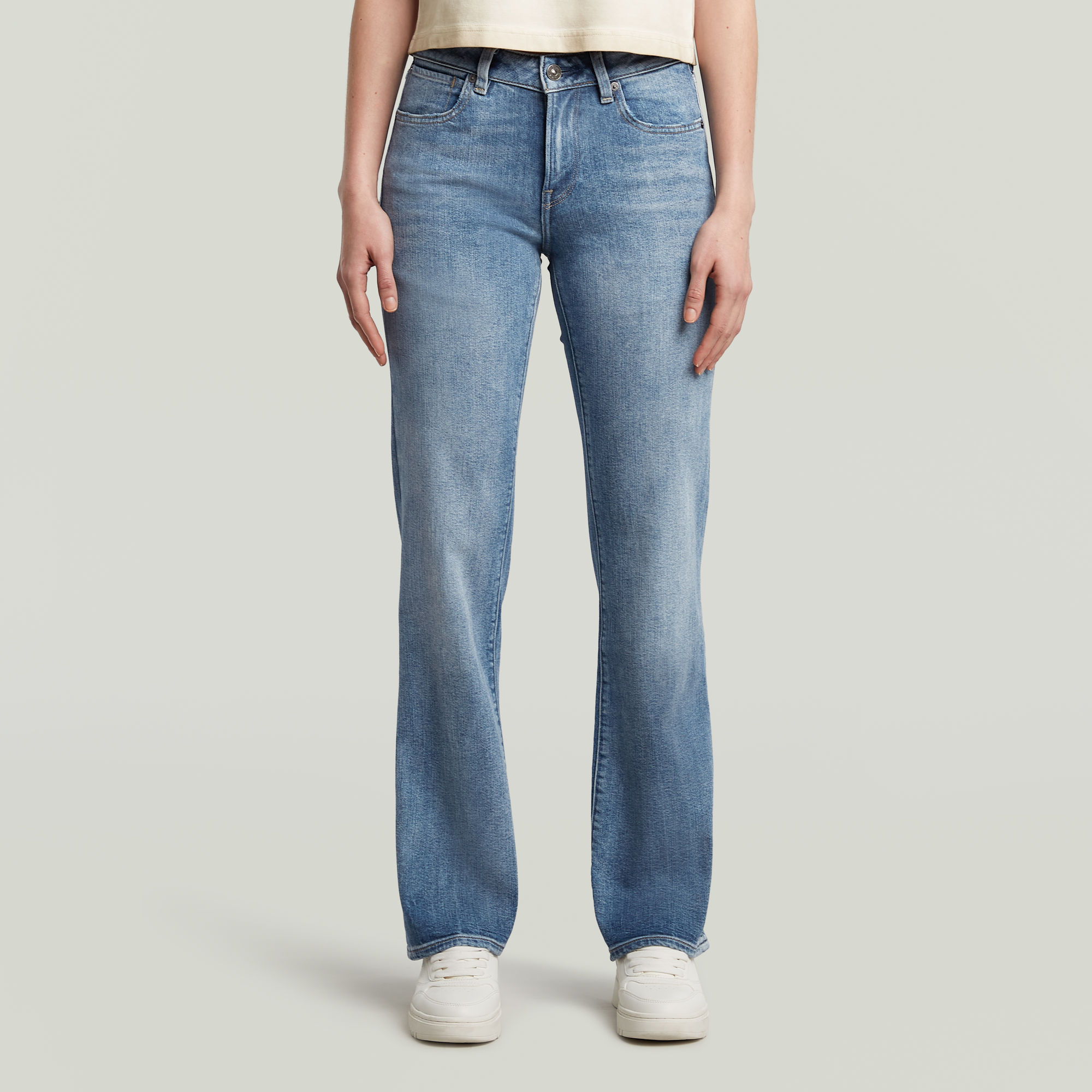 G-Star RAW G-Bootcut Jeans Midden blauw Dames