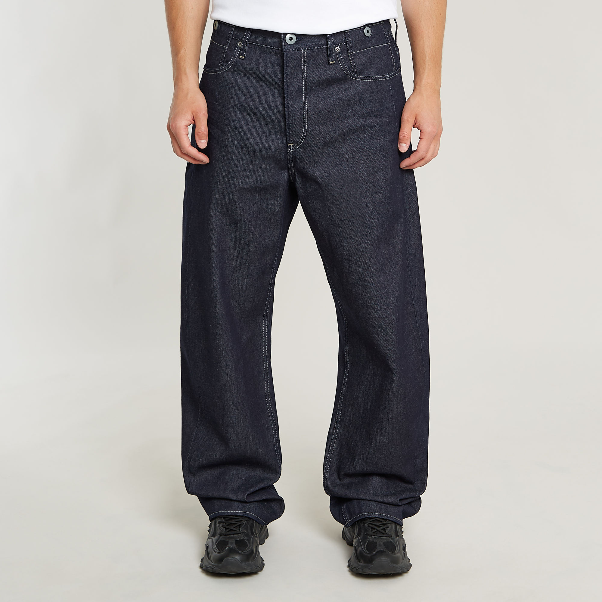 

Bend 3D Loose Jeans - Dark blue - Men