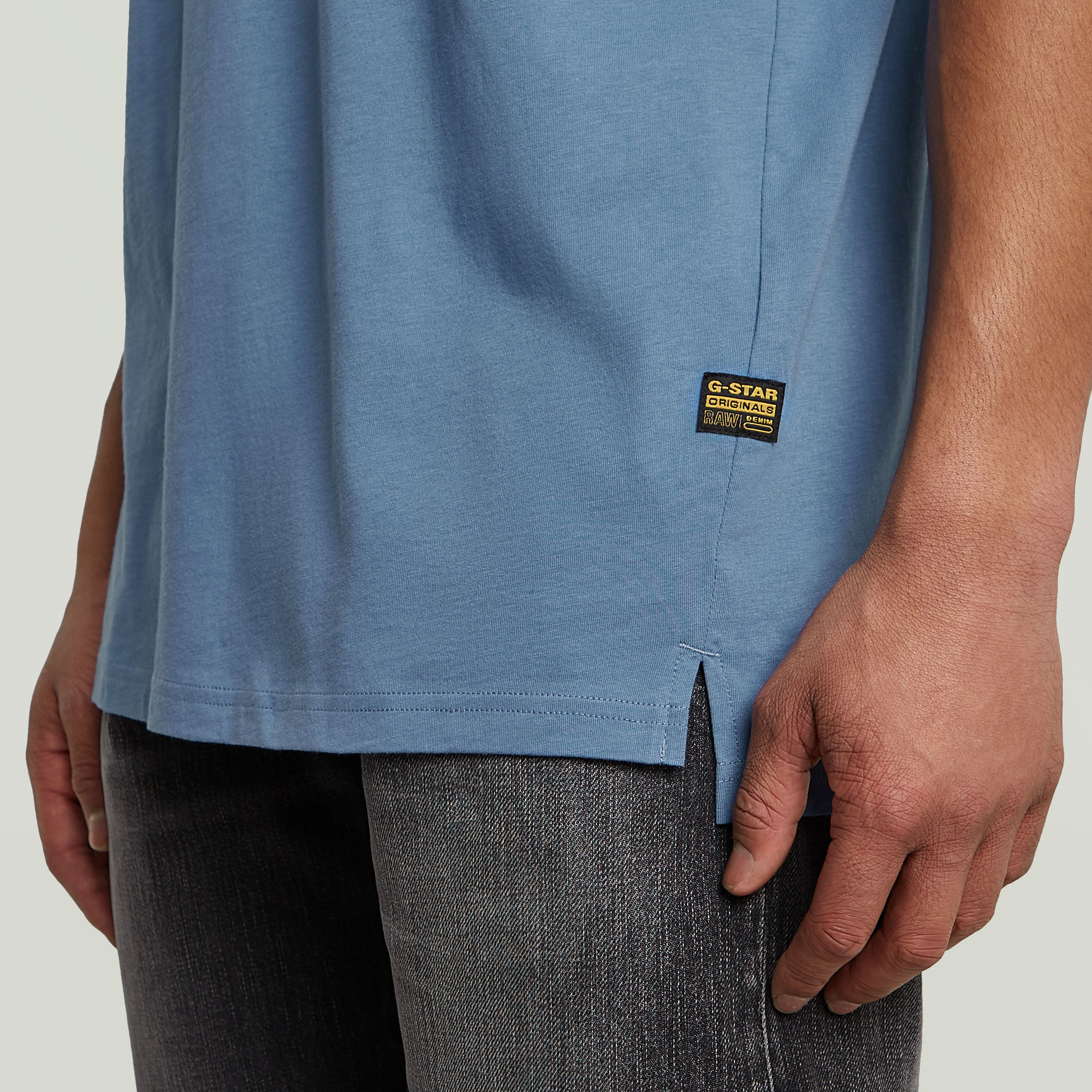 G-Star RAW Nifous T-Shirt Midden blauw Heren