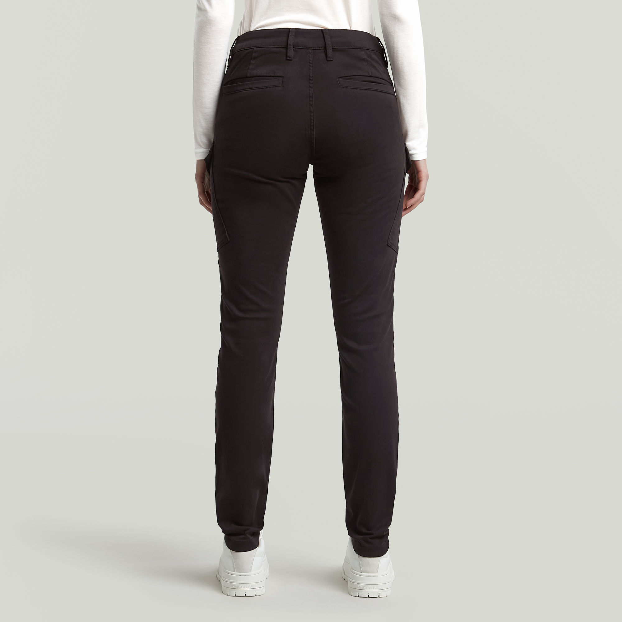 G-Star RAW Blossite G-Shape Army High Skinny Broek Zwart Dames