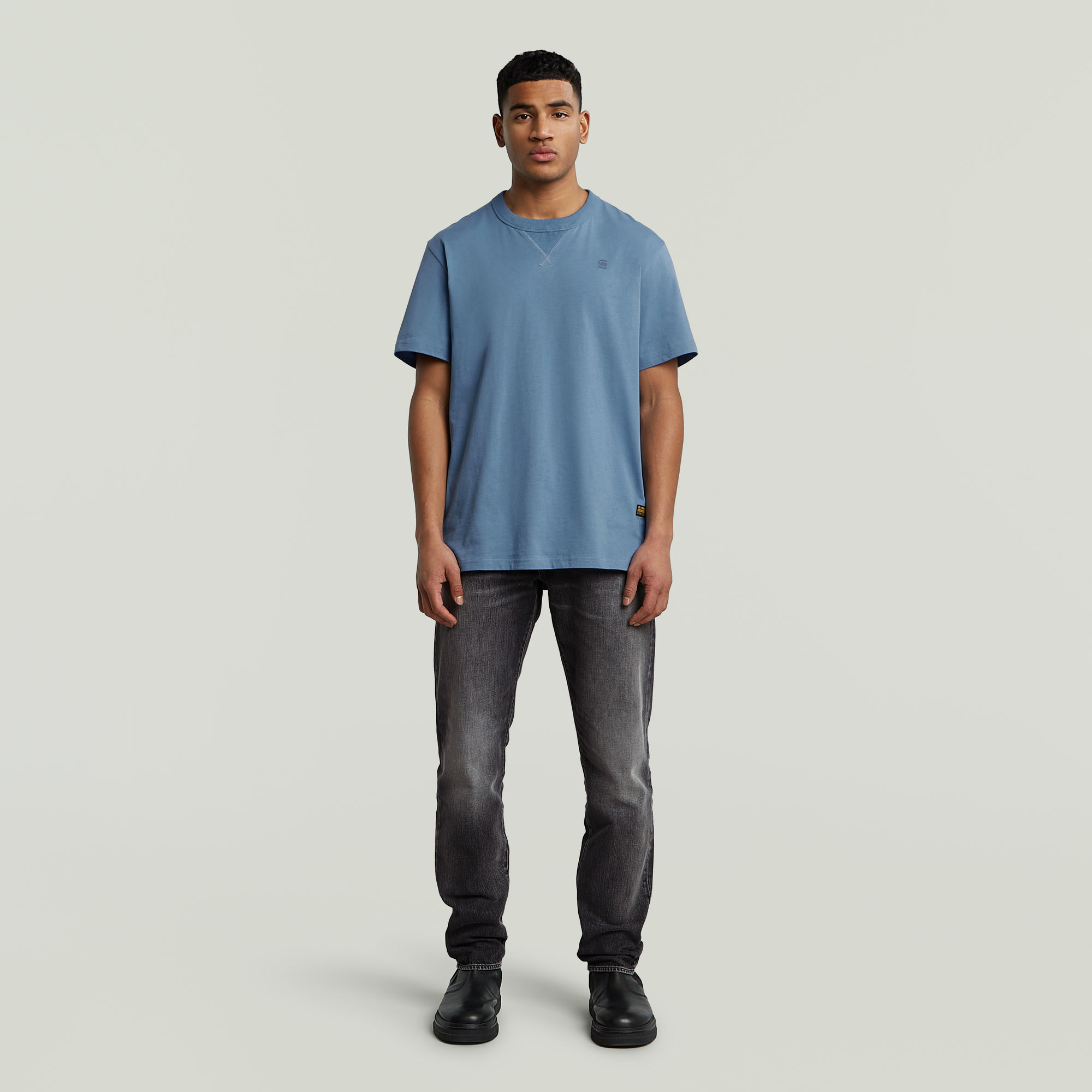 G-Star RAW Nifous T-Shirt Midden blauw Heren