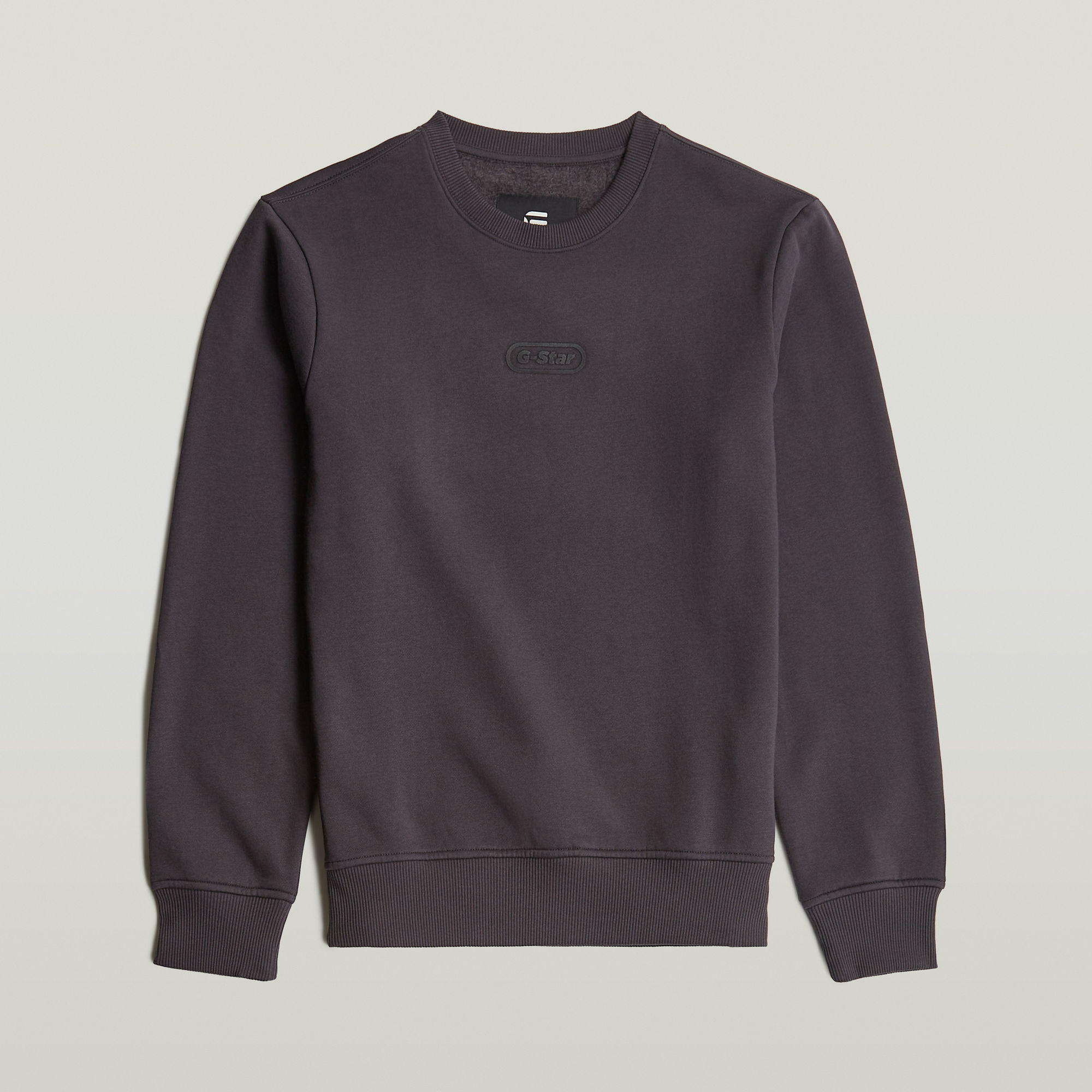 G-Star RAW Center Chest Logo Sweater Grijs Heren