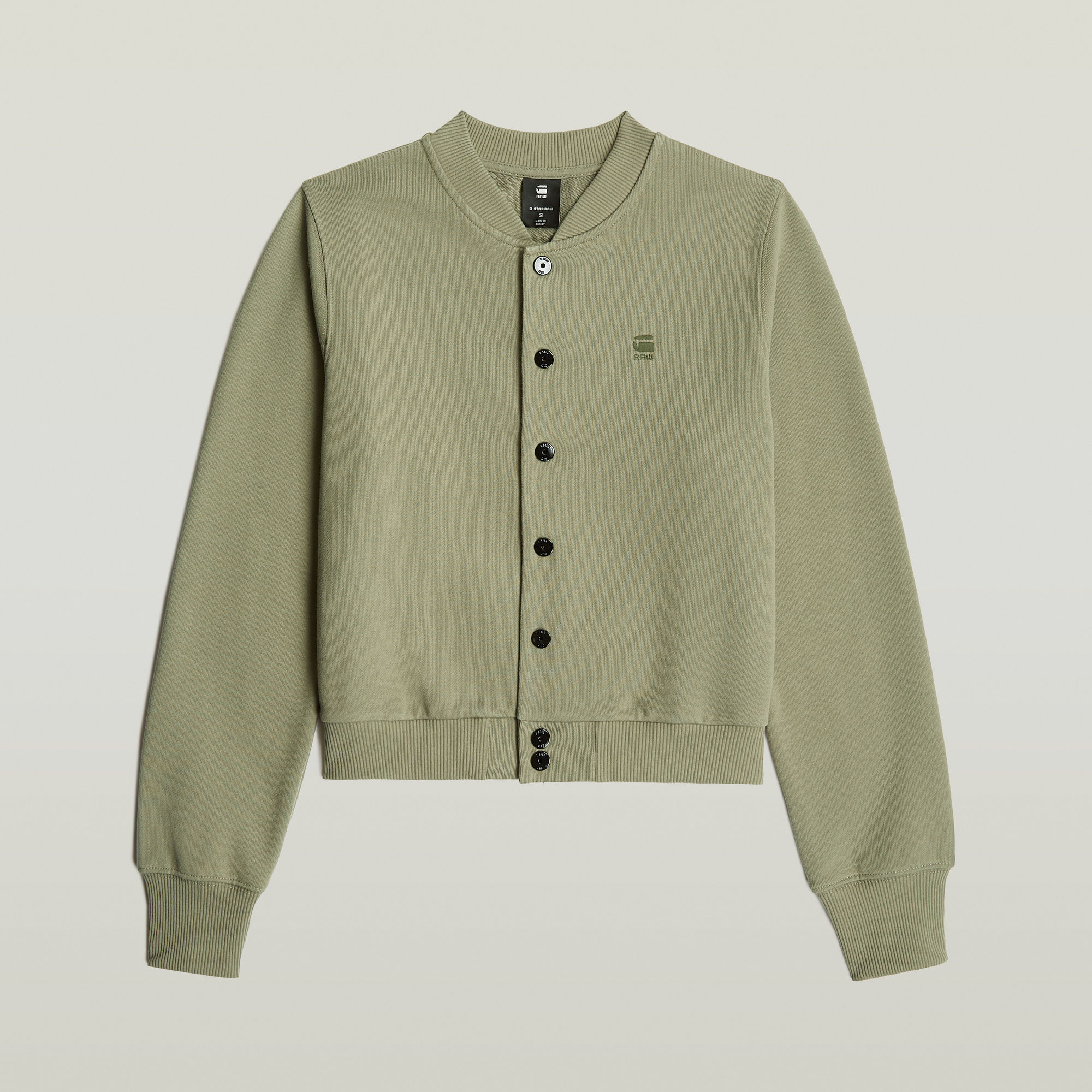 G-Star RAW Bomber Sweater Groen Dames