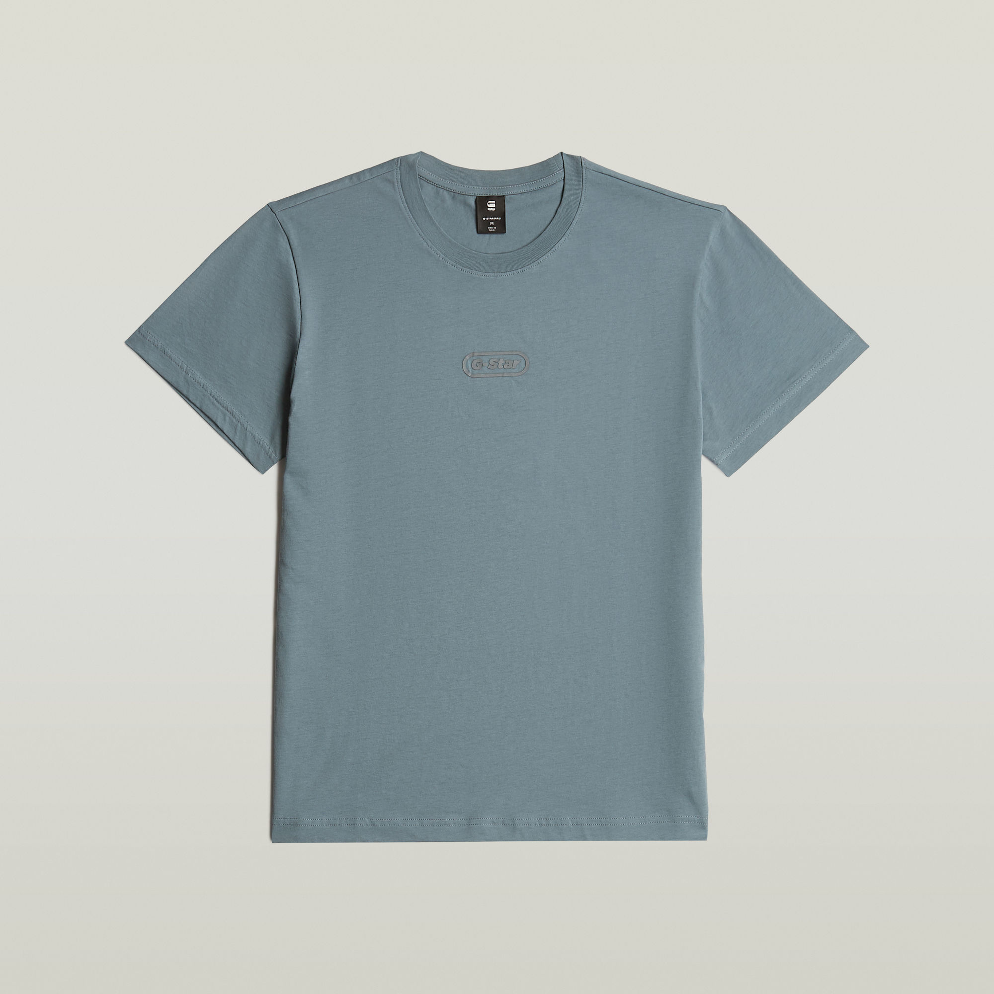 G-Star RAW Center Chest Logo T-Shirt Grijs Heren
