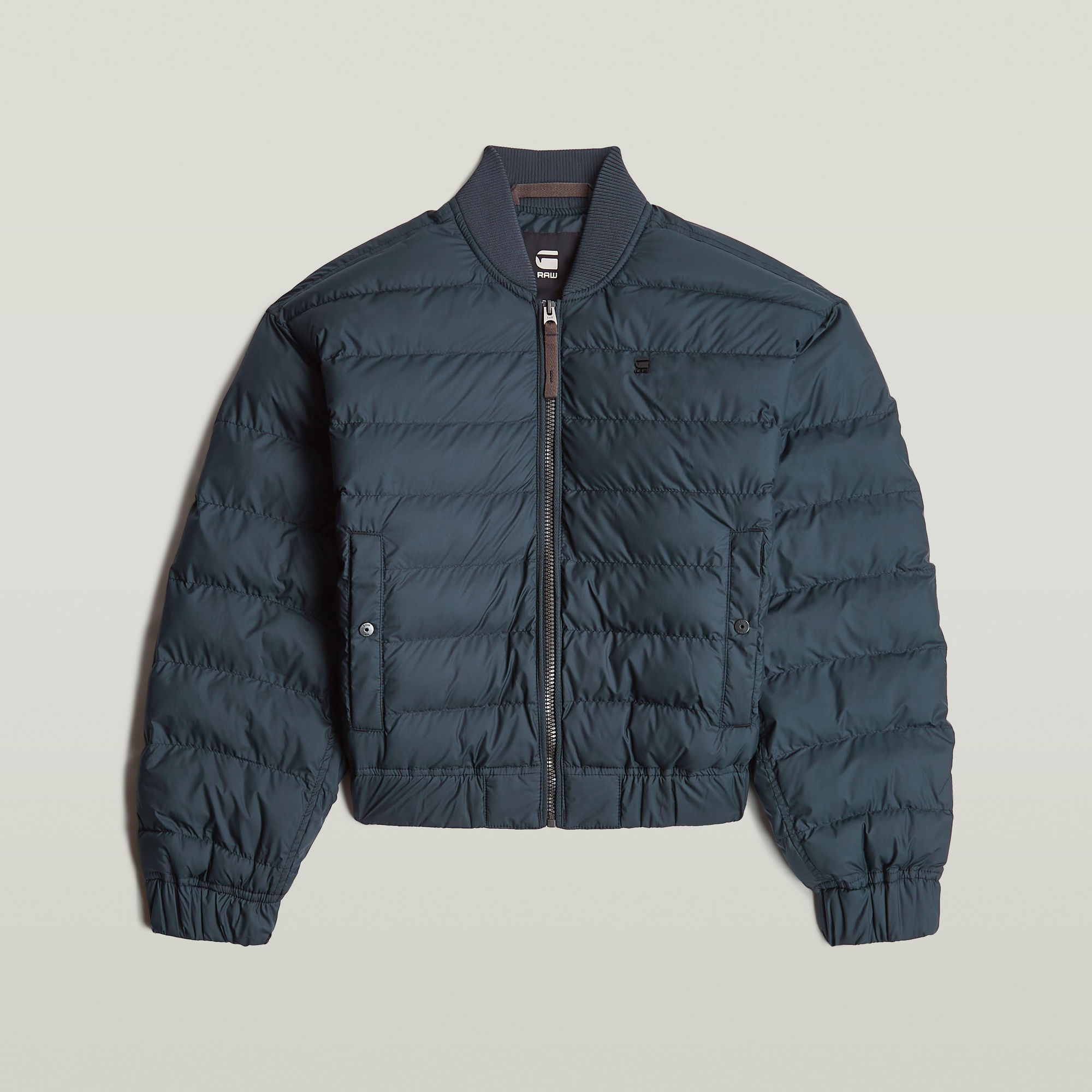 G-Star RAW Lichtgewicht Jack Quilted Donkerblauw Dames