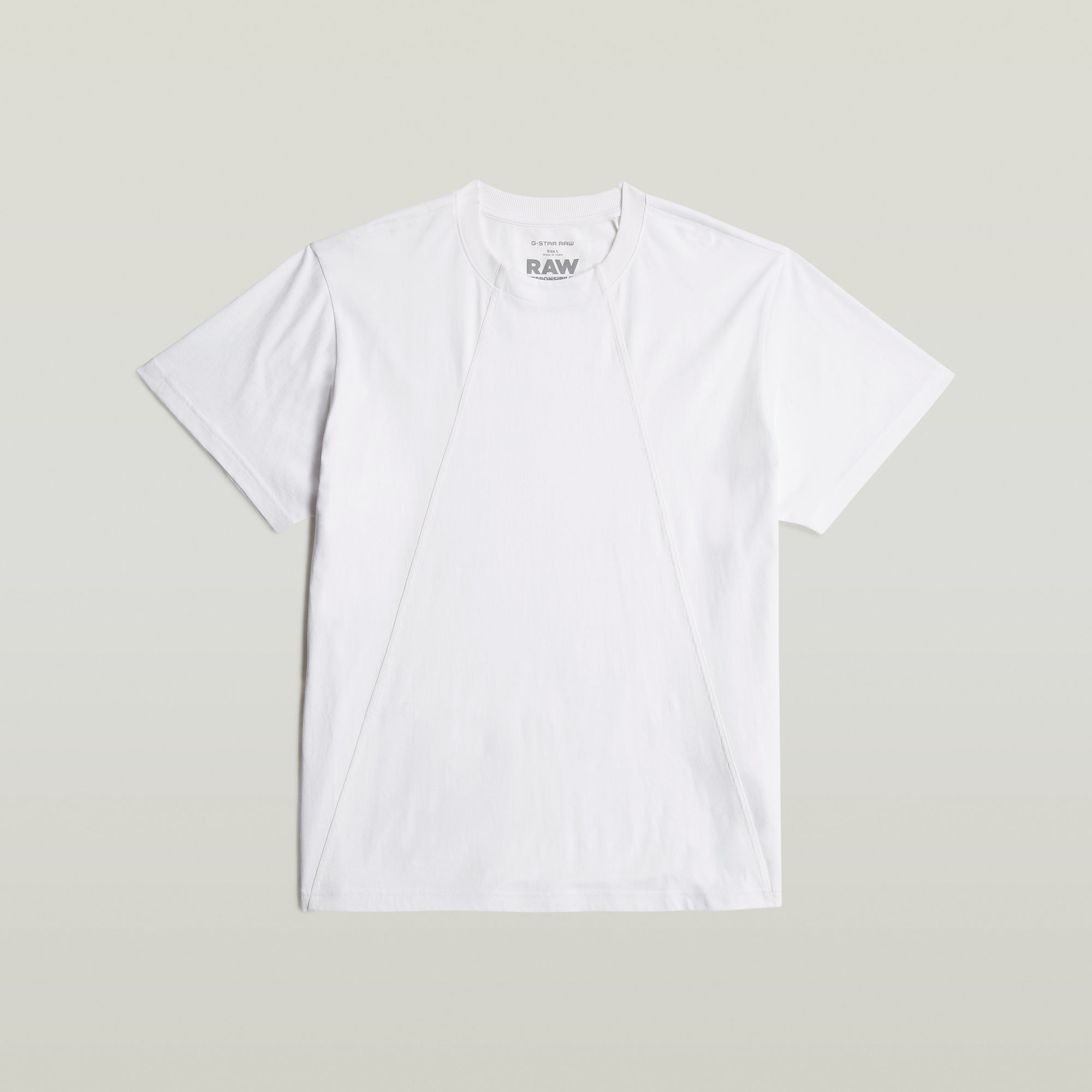 G-Star RAW A-Line Loose T-shirt Wit Heren